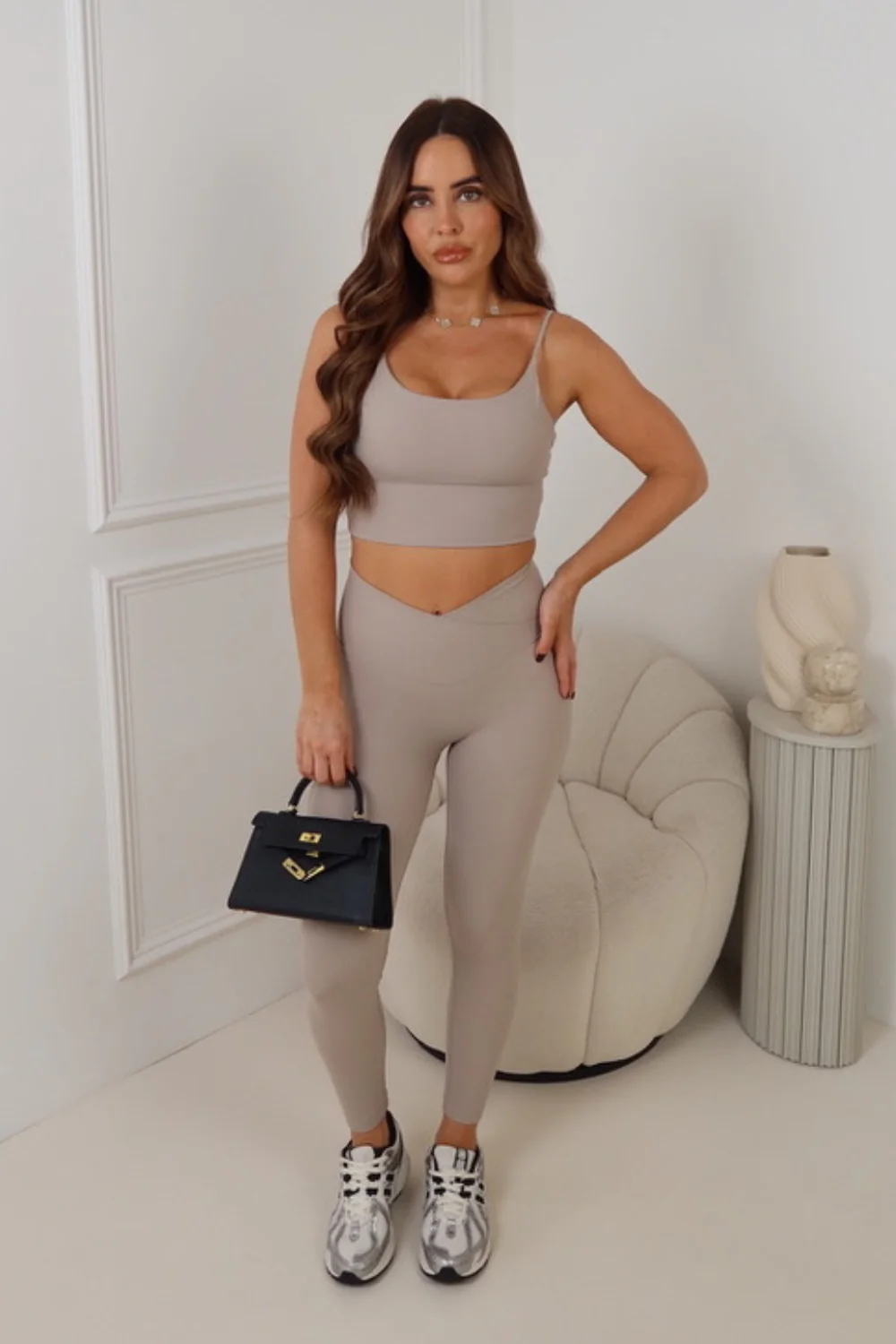 AIDA STONE WRAP OVER LEGGINGS