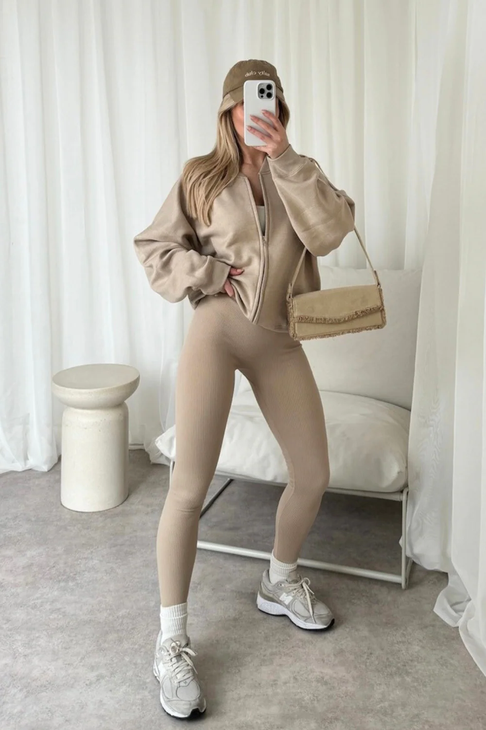 Ava stone bomber jacket - Image 2