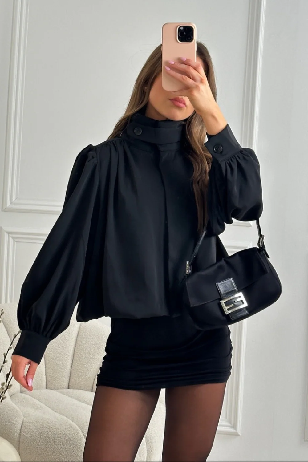 Beau black lightweight jacket - Image 2