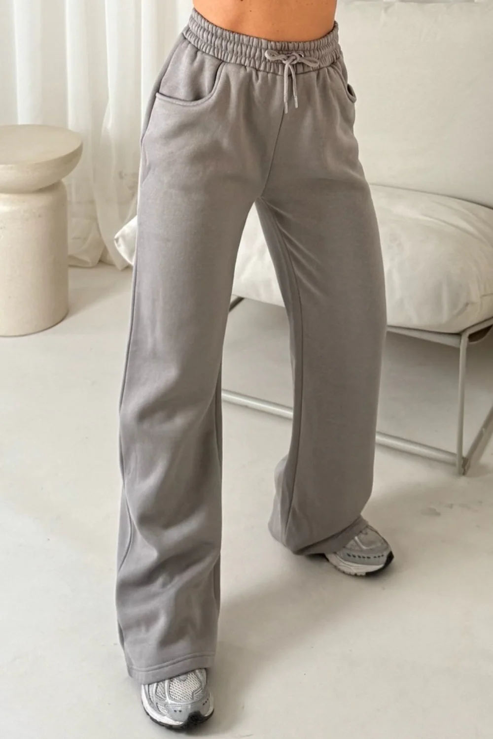 Chelsey slate grey straight leg jogger - Image 2