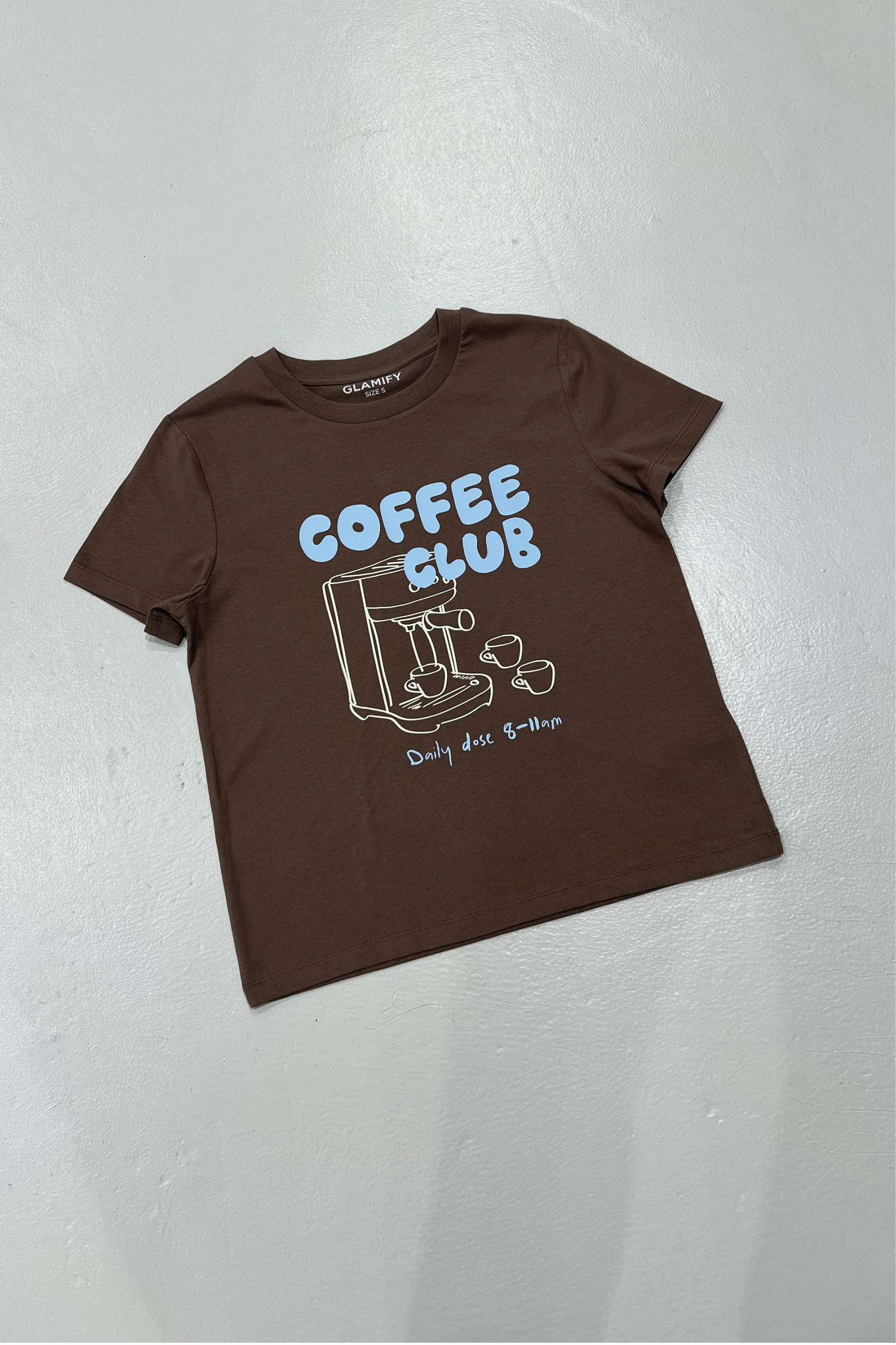 Coffee Club Mocha printed T-shirt - Image 2