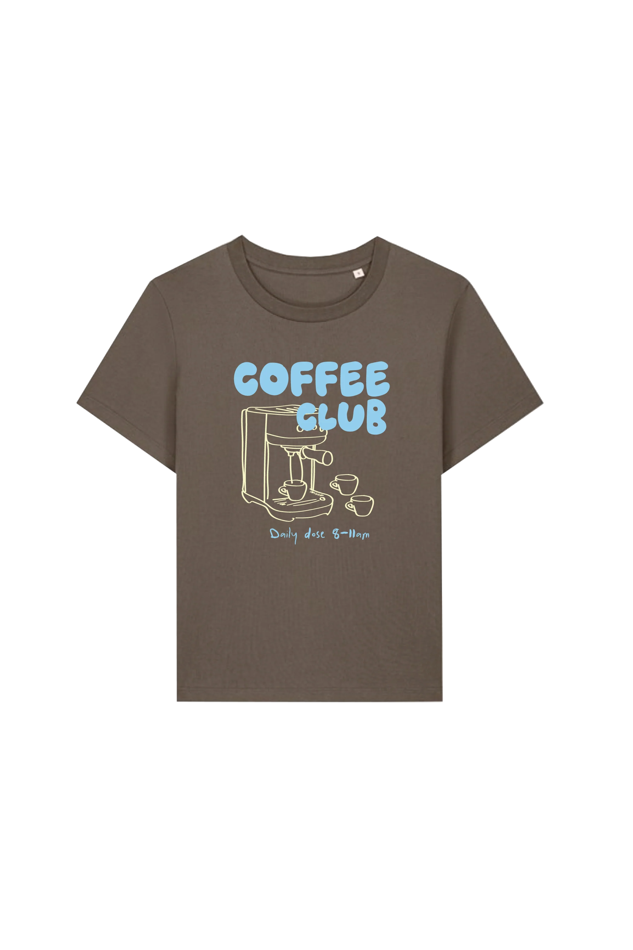 Coffee Club Mocha printed T-shirt - Image 3