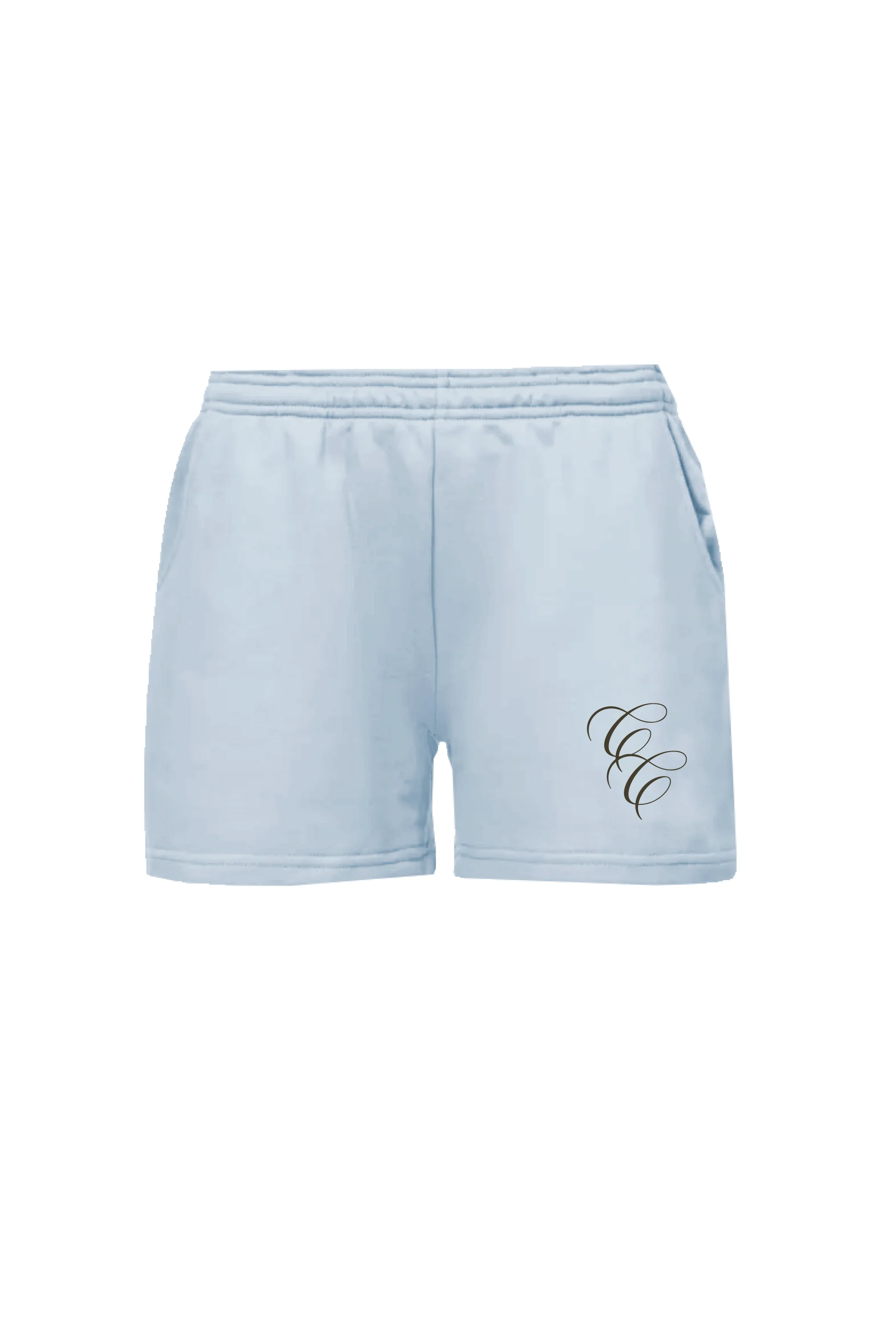 CONTENT CLIQUE BABY BLUE SHORTS