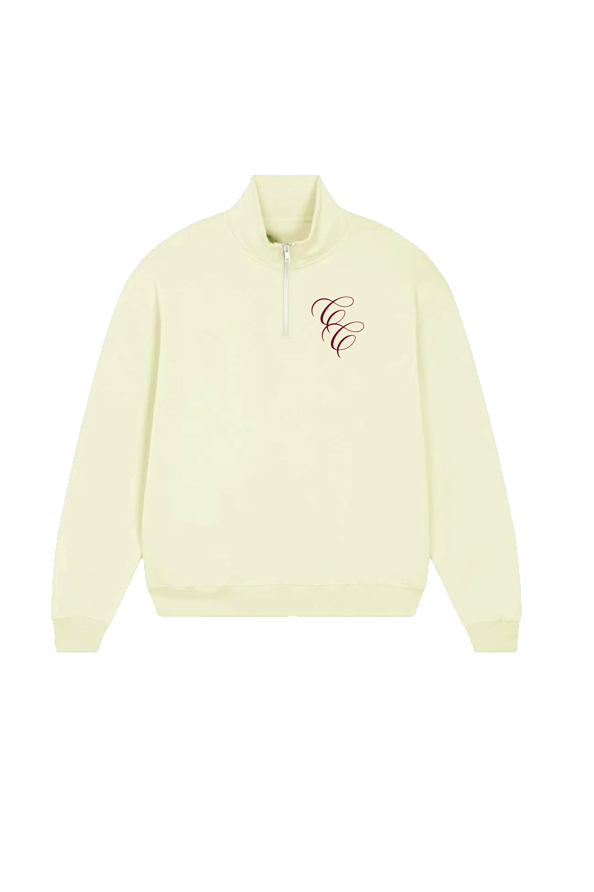 CONTENT CLIQUE LEMON LOGO QUARTER ZIP