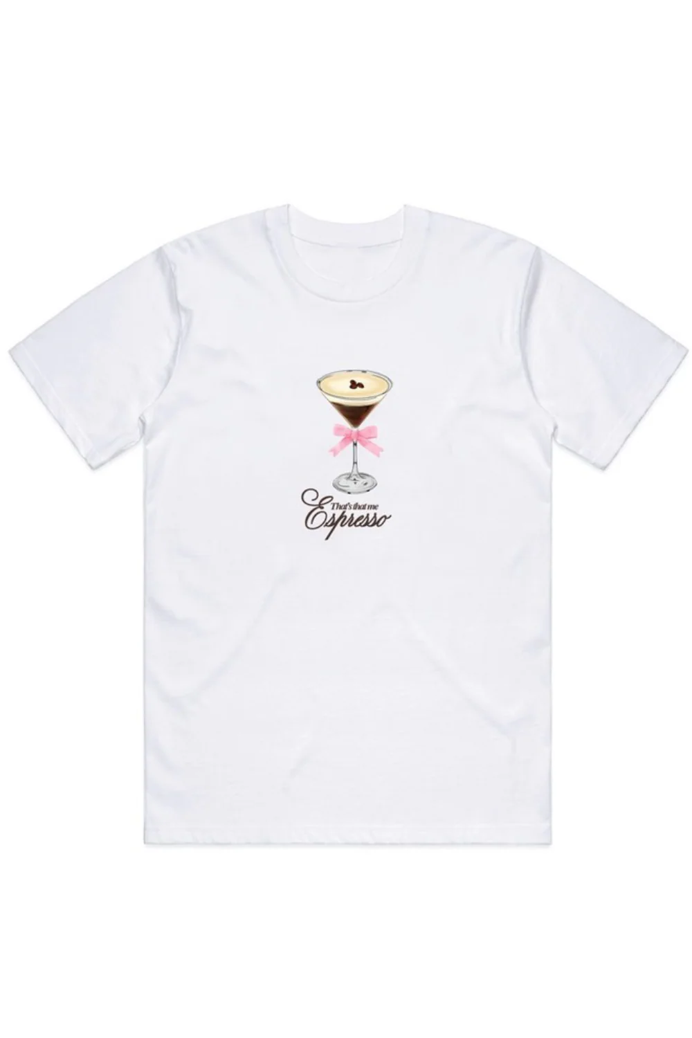 Espresso white printed t-shirt - Image 2