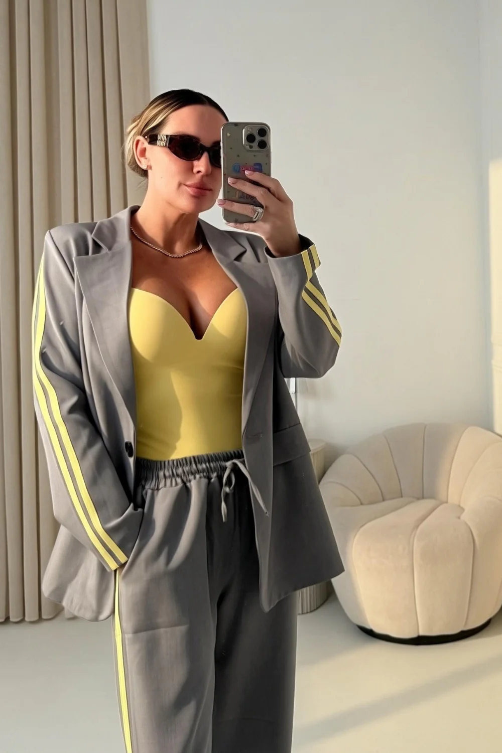 FALLON LEMON SEAMLESS BODYSUIT - Image 3