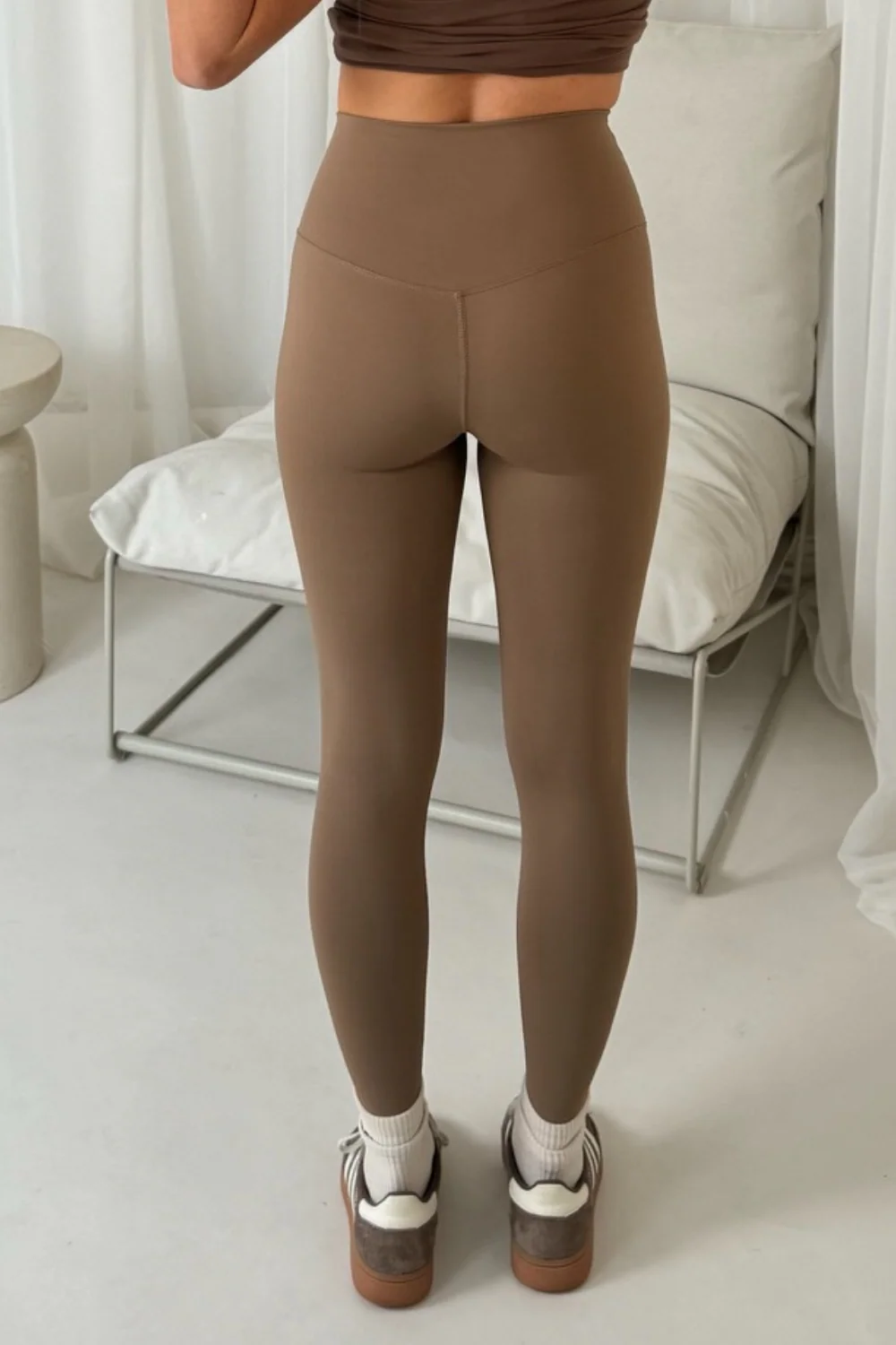 Glamify caramel brown buttery soft legging - Image 6