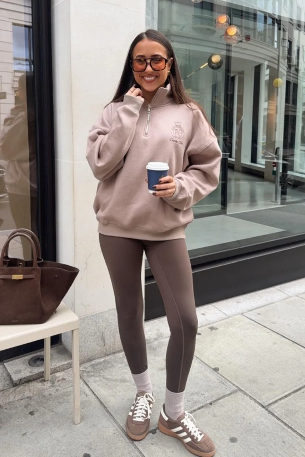 Glamify chocolate buttery soft legging - Image 4