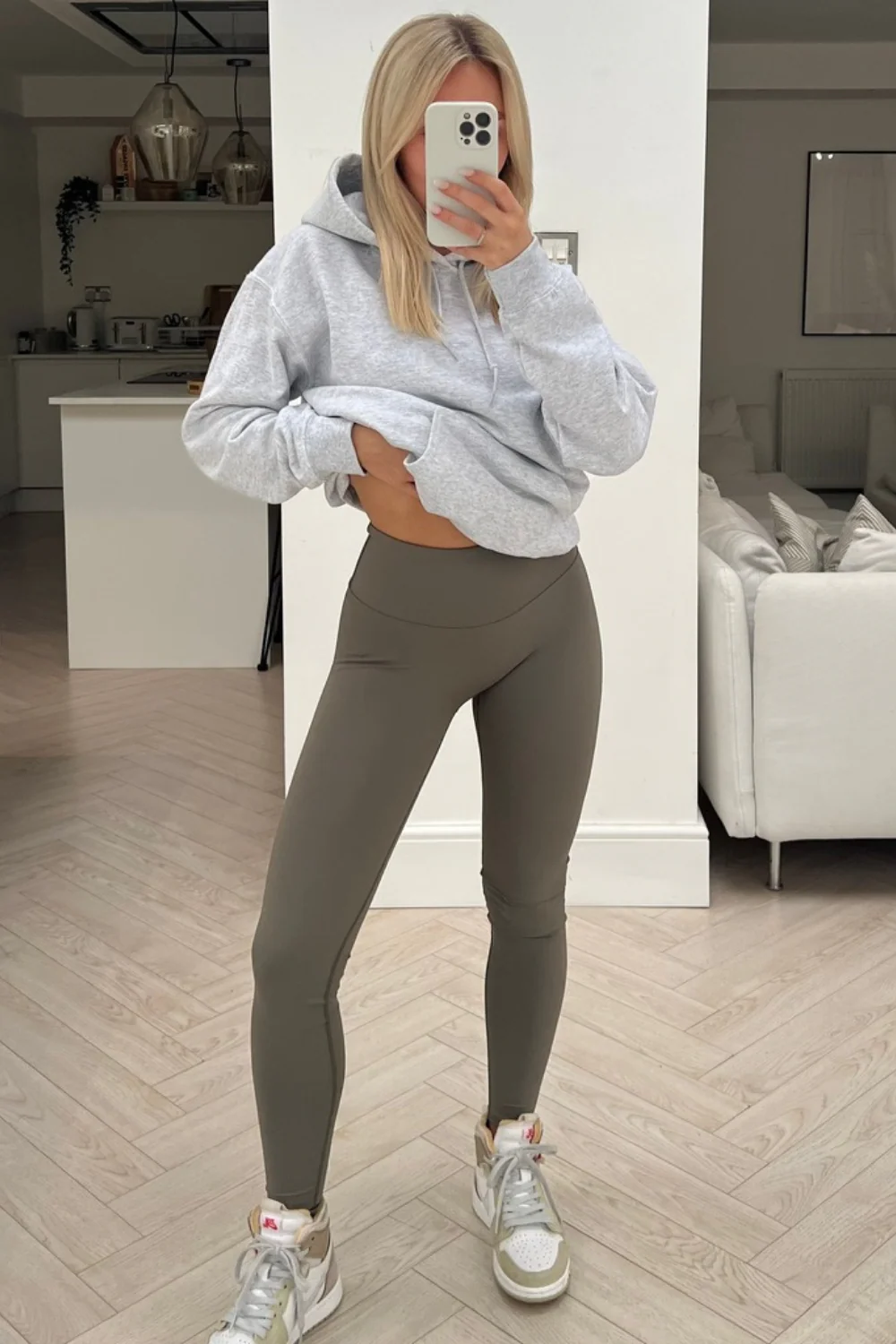 Glamify Essentials Grey Hoodie - Image 2