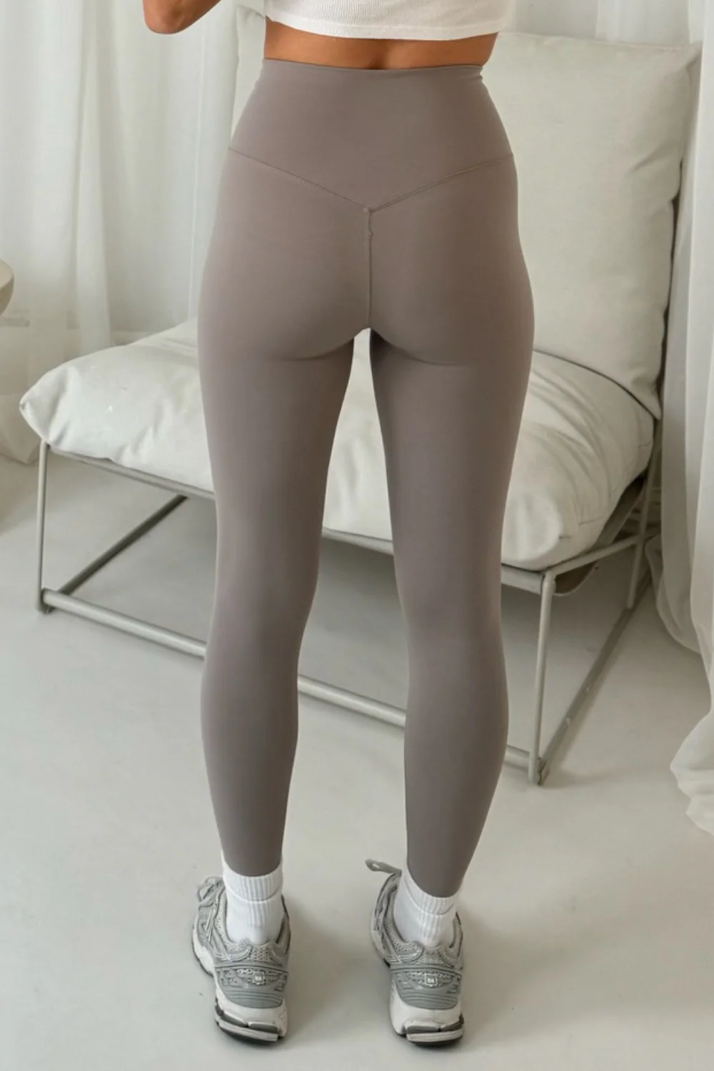 Glamify french taupe buttery soft legging - Image 6