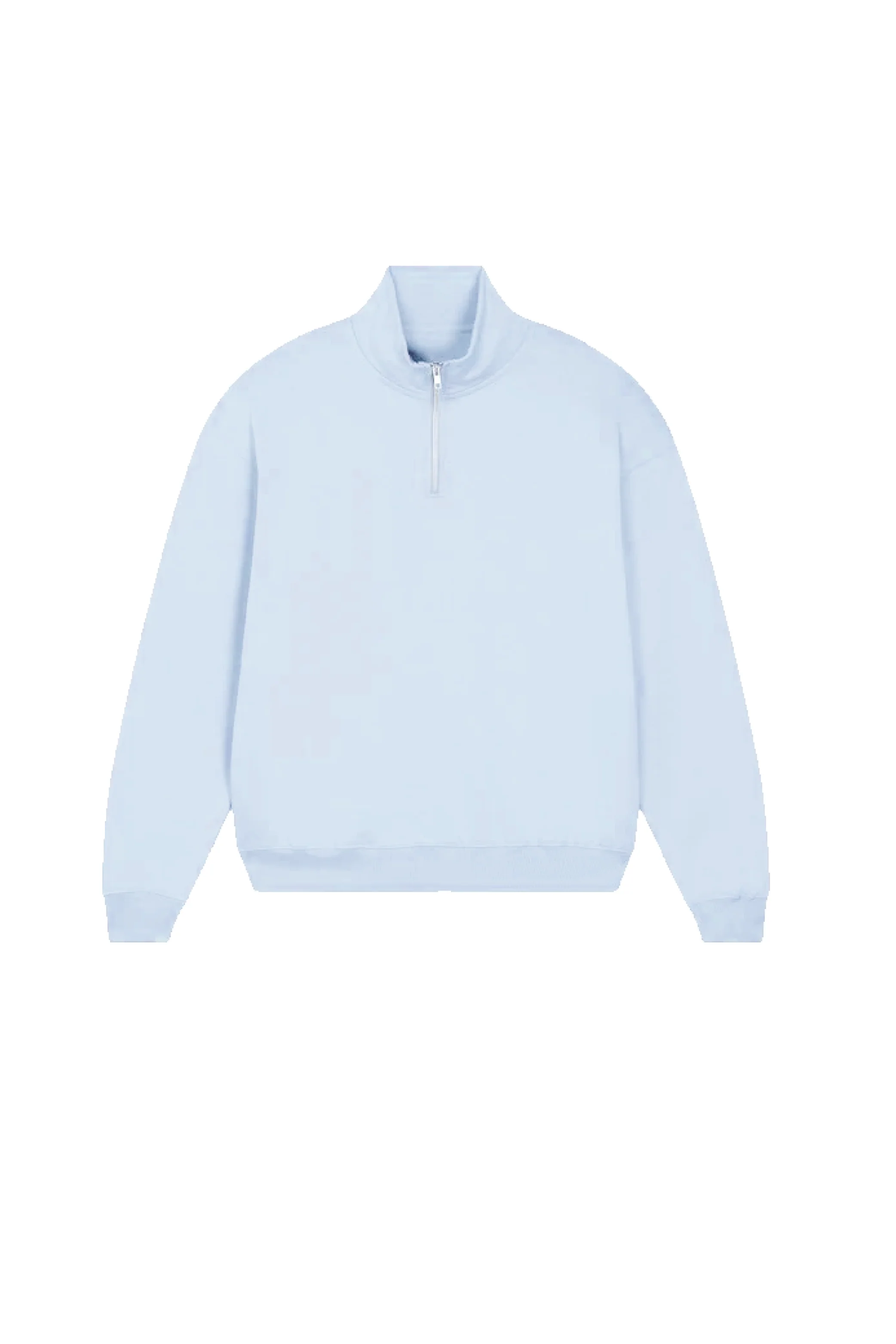 GLAMIFY EVERYDAY ESSENTIAL BABY BLUE 3/4 ZIP - Image 7