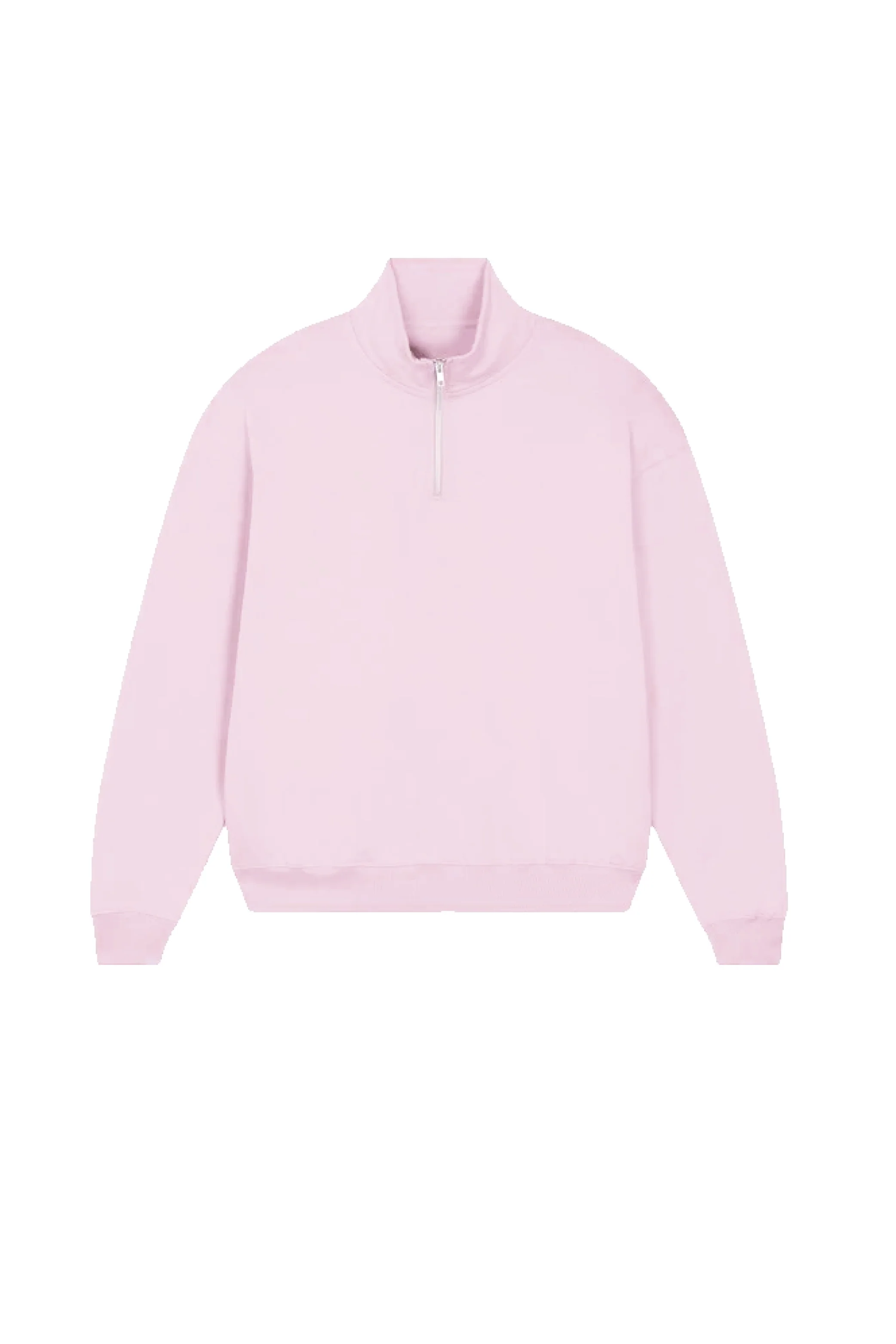 GLAMIFY EVERYDAY ESSENTIAL BABY PINK 3/4 ZIP - Image 9