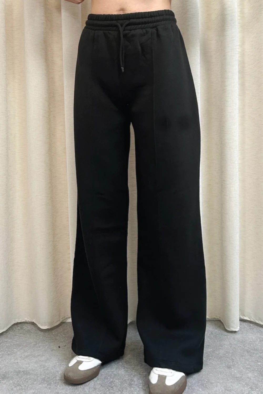 TALL Glamify premium black straight leg jogger