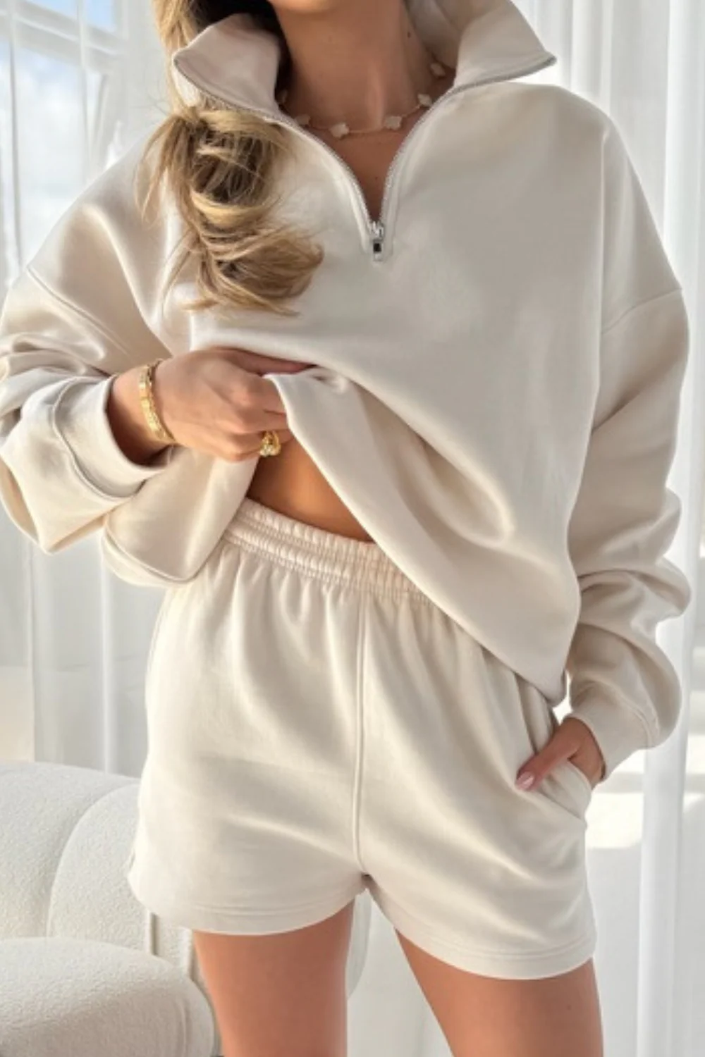 Glamify everyday essential ivory short - Image 4