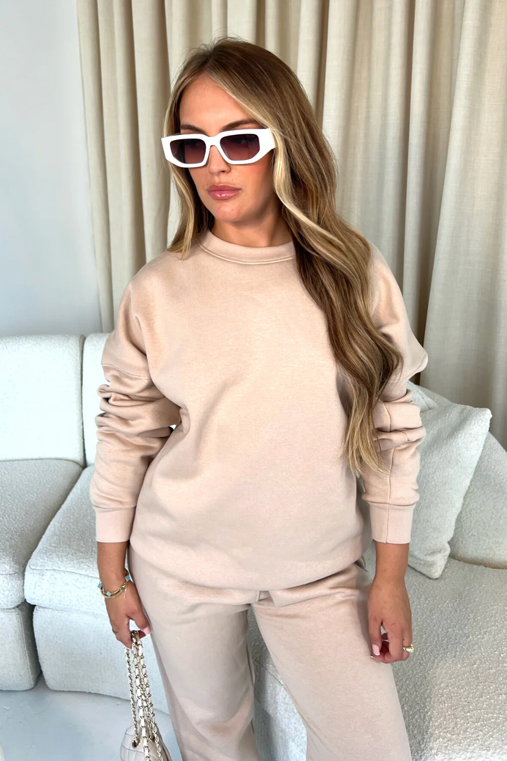 Glamify basics stone sweatshirt - Image 3