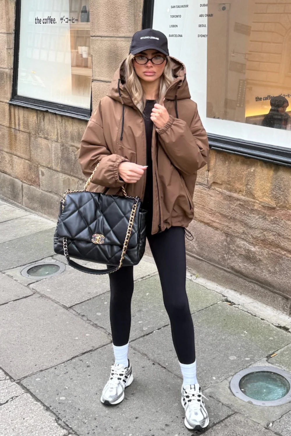 HALLEY CHOCOLATE HOODED JACKET - Image 3
