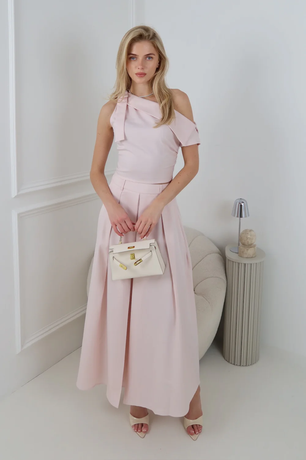 HOLLY PINK MAXI SKIRT