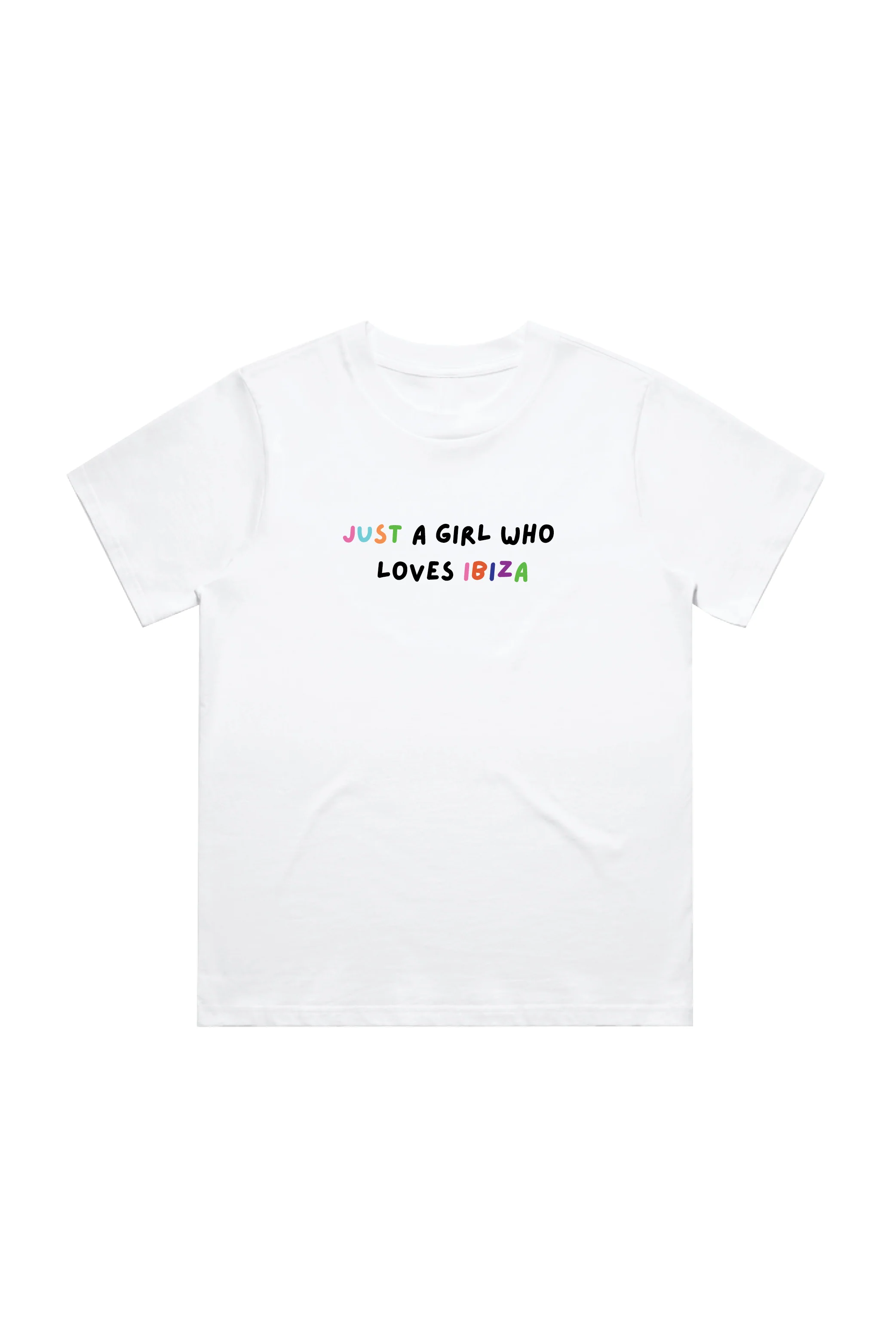 Ibiza girl white heavyweight printed t-shirt - Image 5