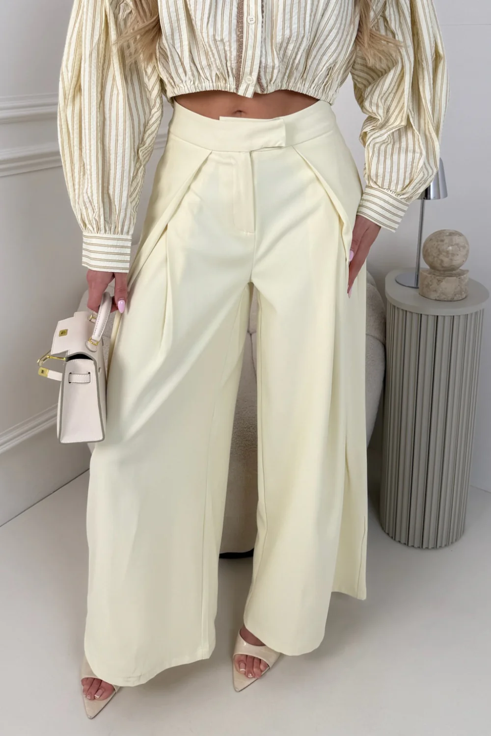 JORDAN LEMON STRAIGHT LEG TROUSERS - Image 2