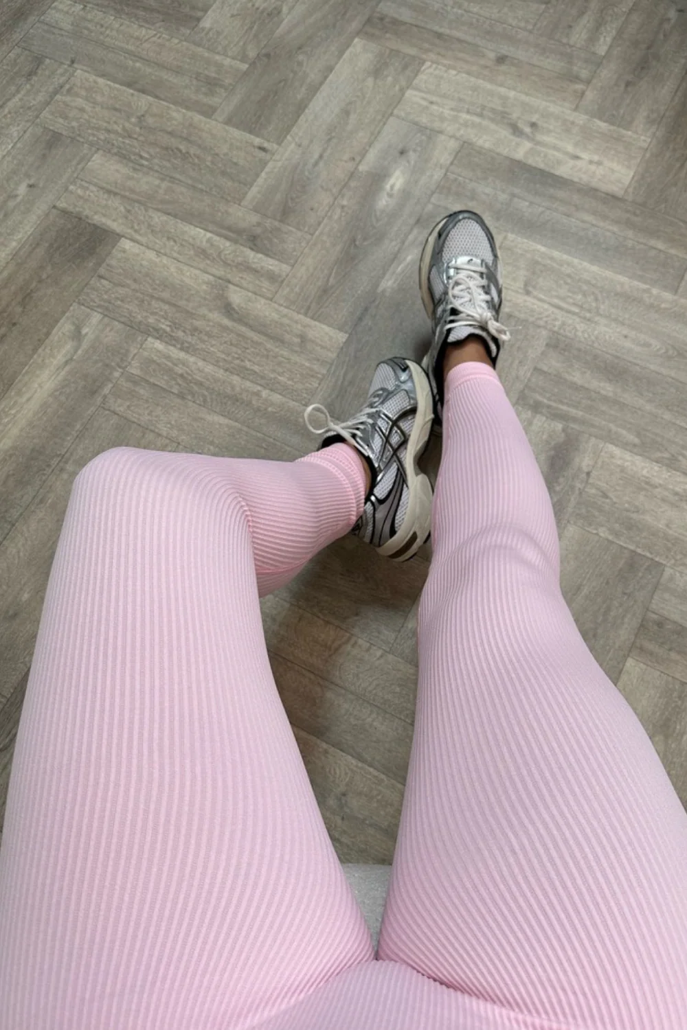 Kerris baby pink sweater and legging set - Image 3