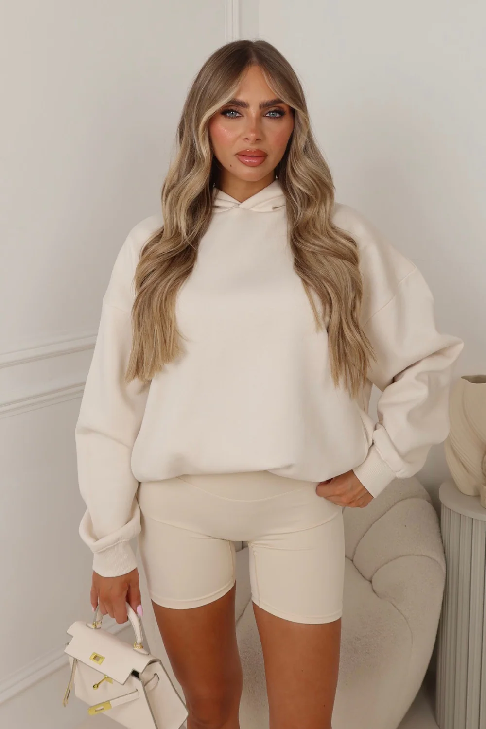 Leona ivory cycling shorts - Image 3