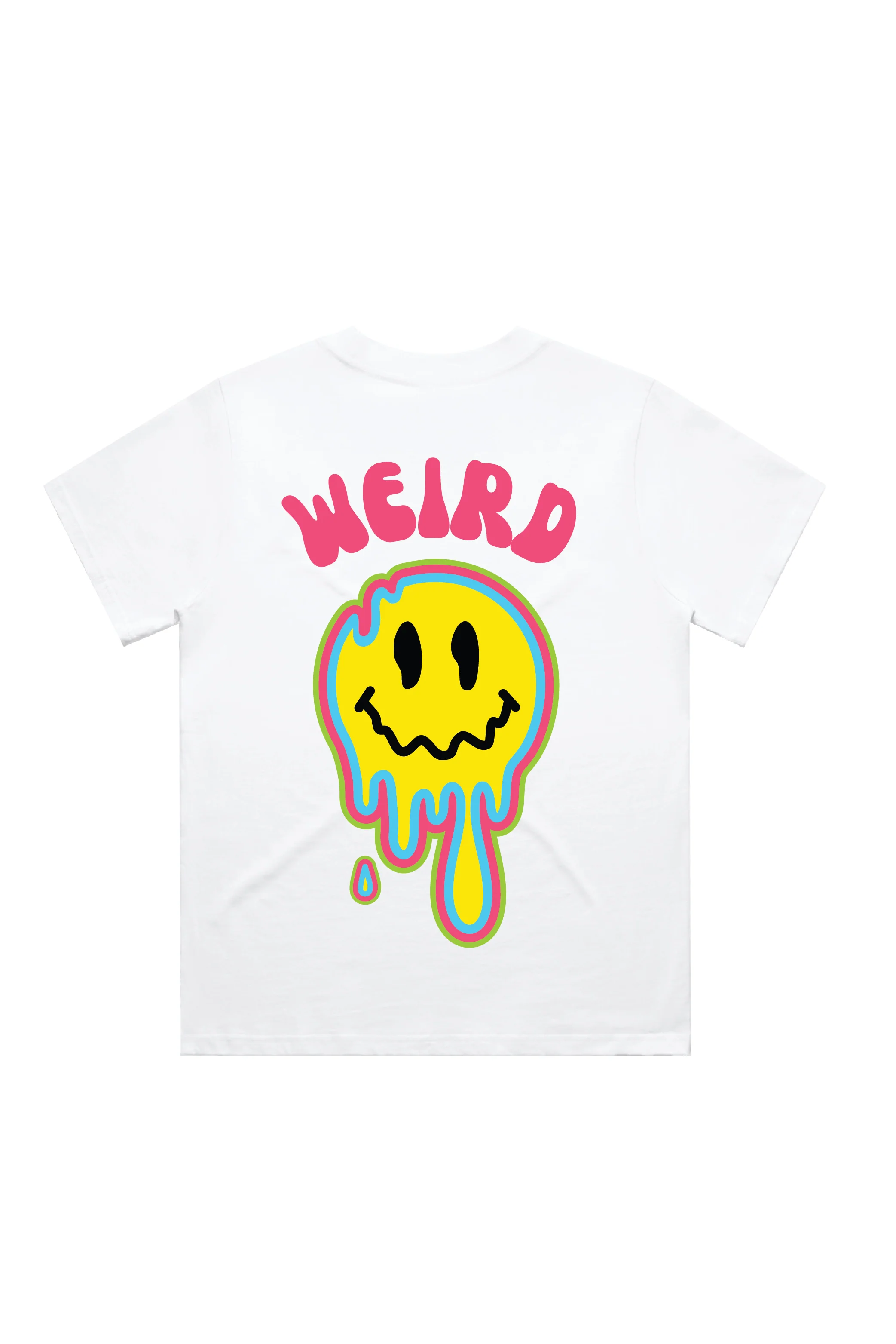 Lets get weird white heavyweight back print t-shirt - Image 8