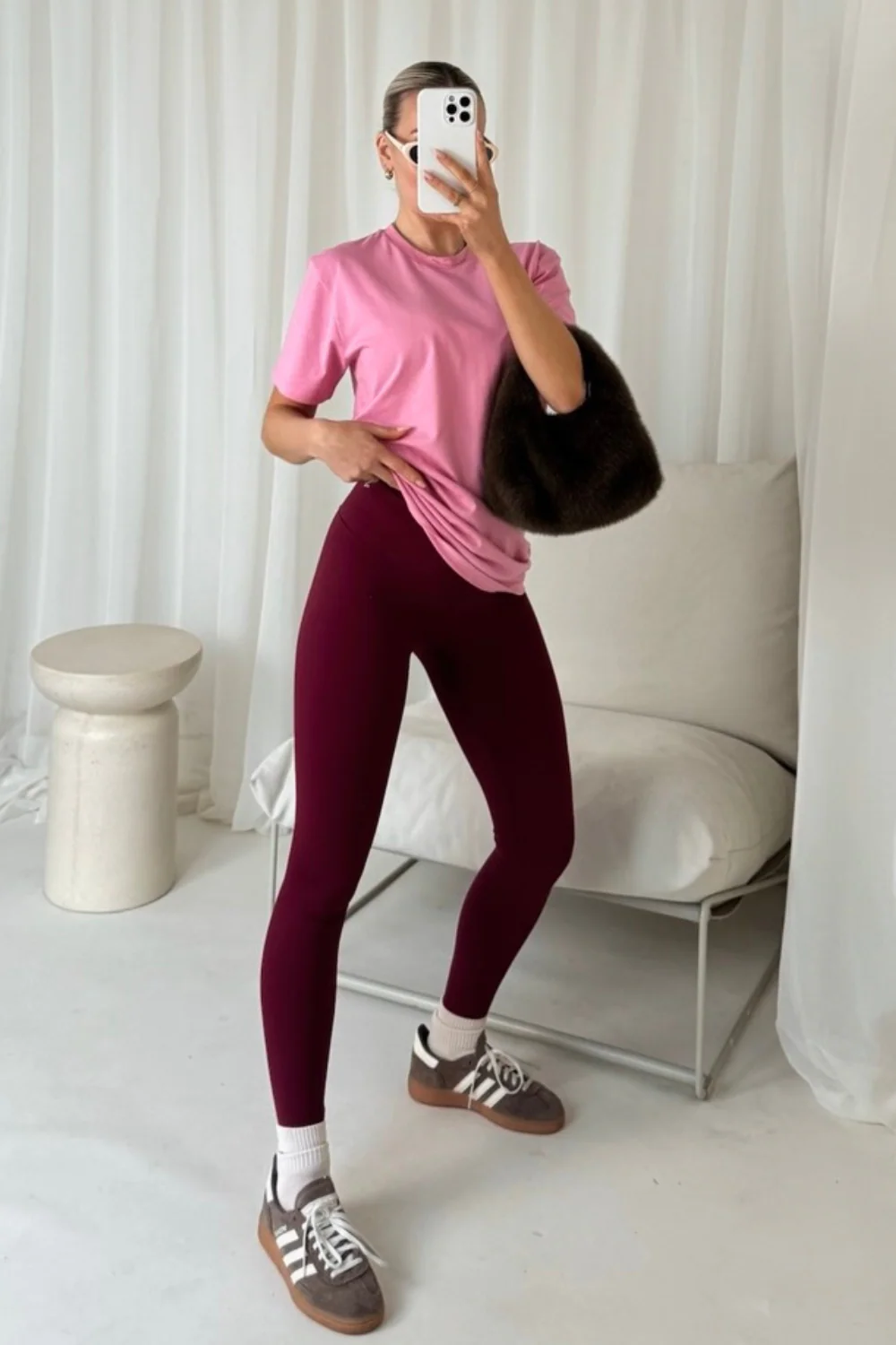 Lily everyday essential pink tee - Image 2