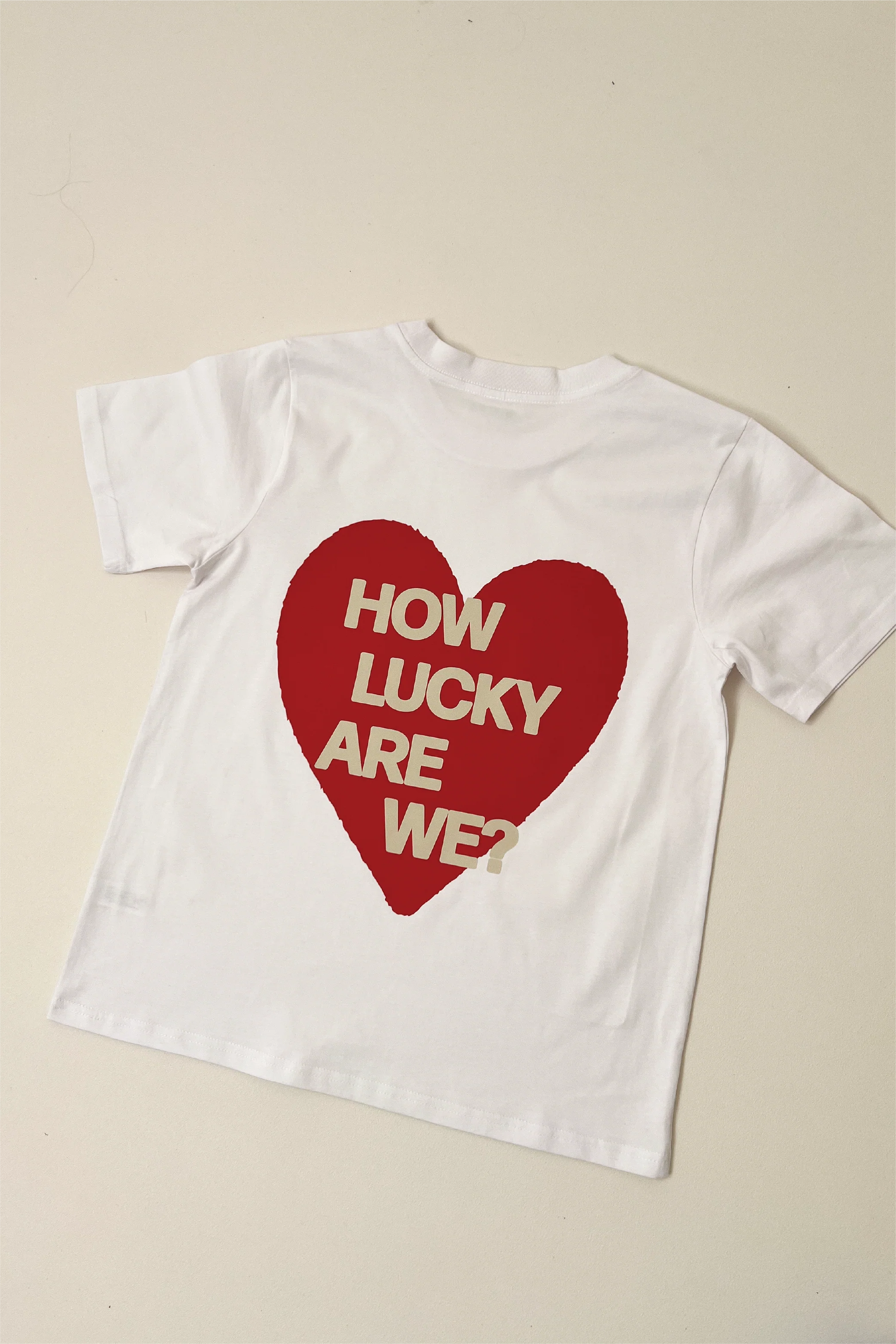 Lucky white printed t-shirt - Image 3