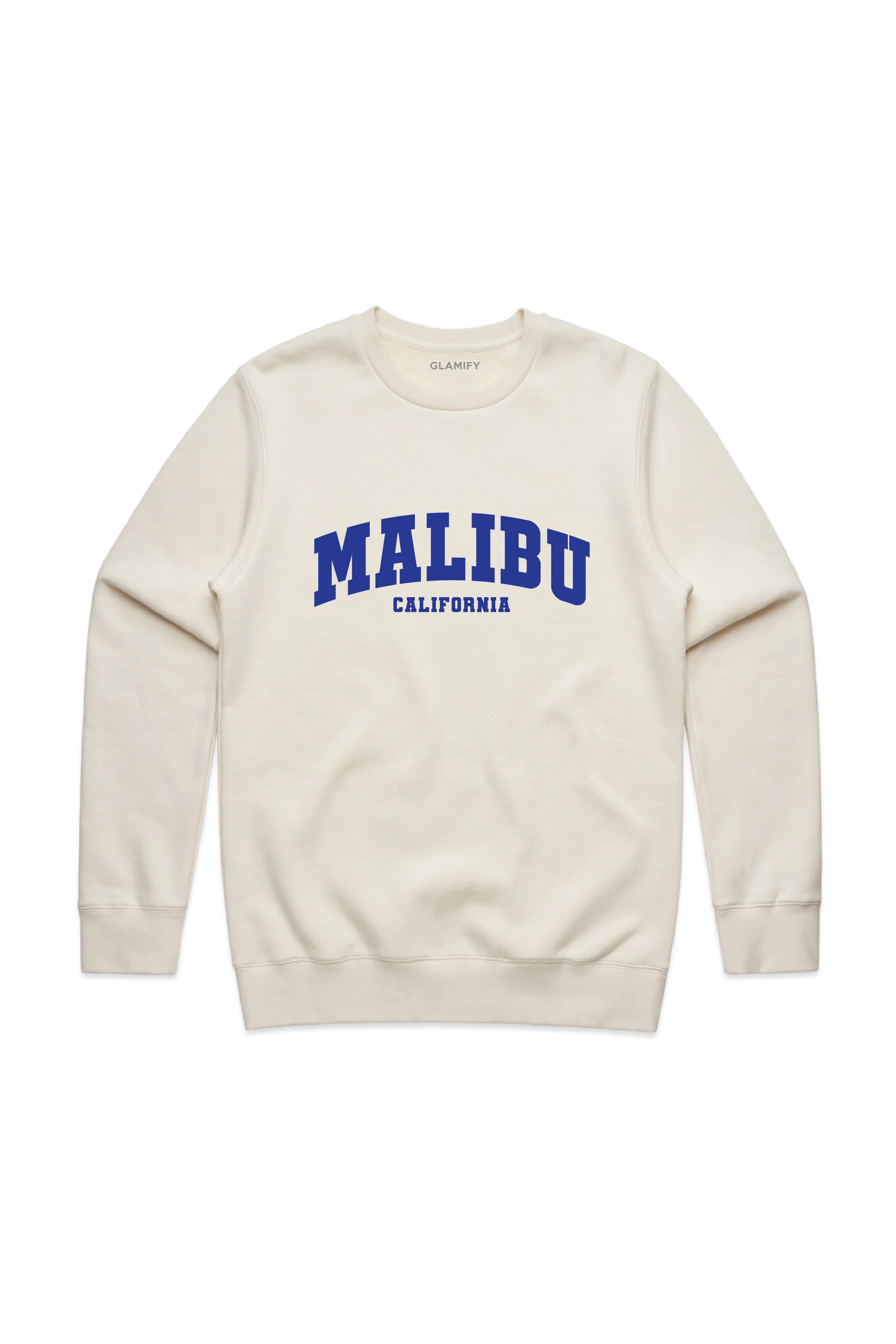 Malibu blue printed ecru sweater - Image 2