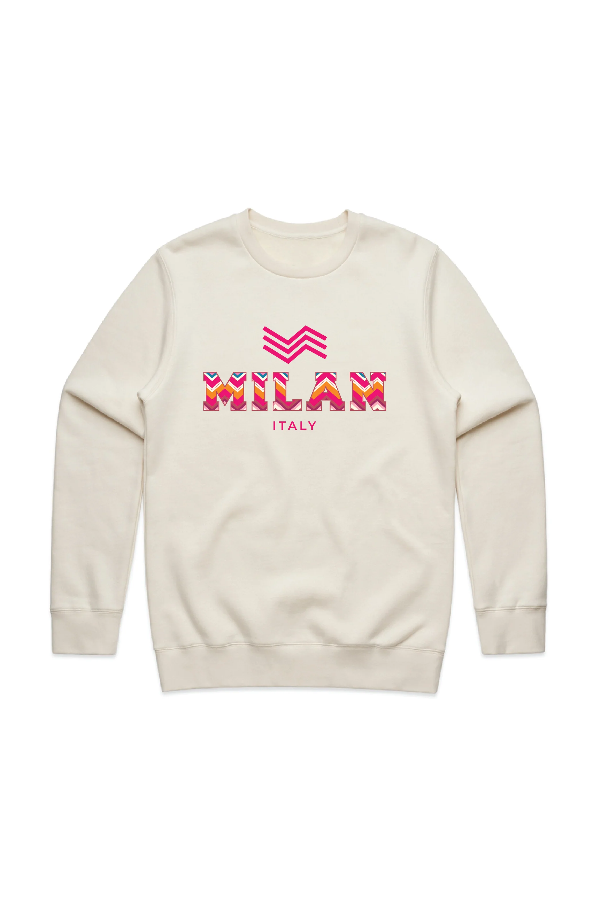 Milan zigzag printed ecru sweater - Image 2
