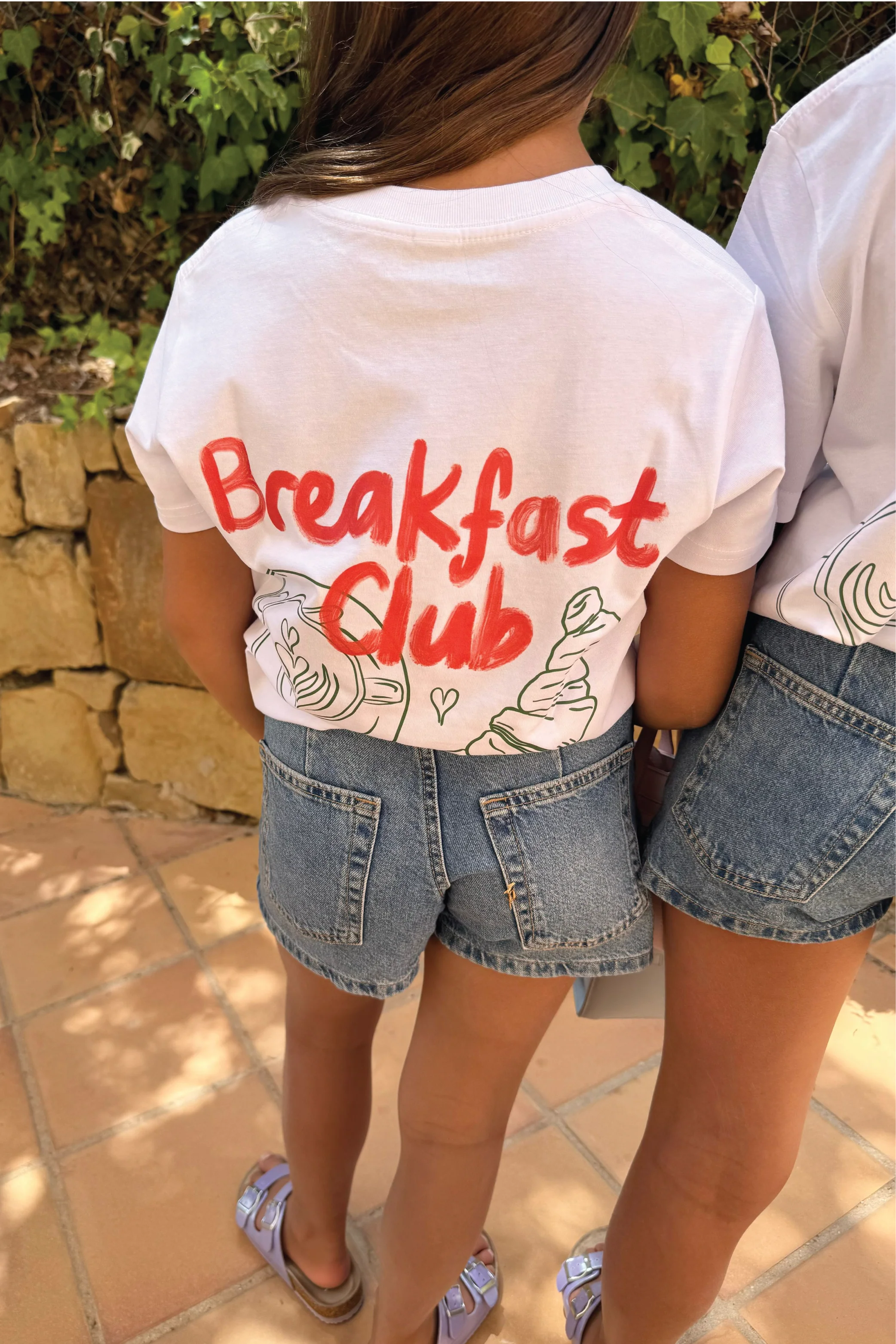 Mini breakfast club white printed t-shirt - Image 4