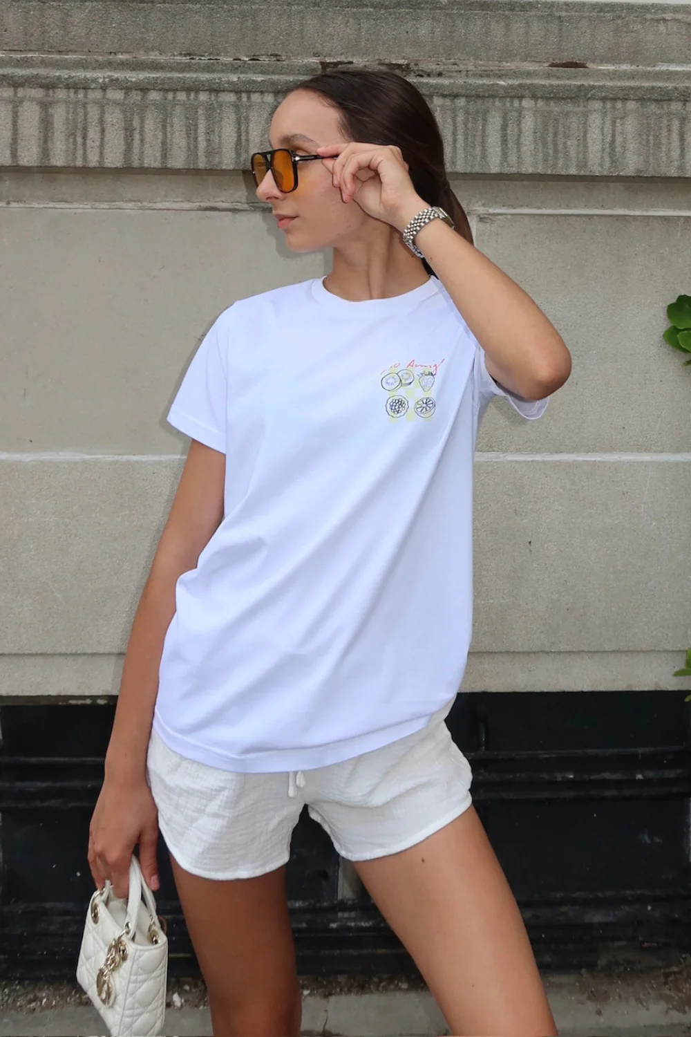 Mini ciao amigo printed premium t-shirt - Image 2