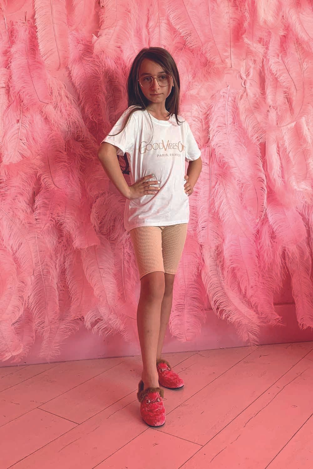 Mini good vibes stone cycling short coord - Image 3