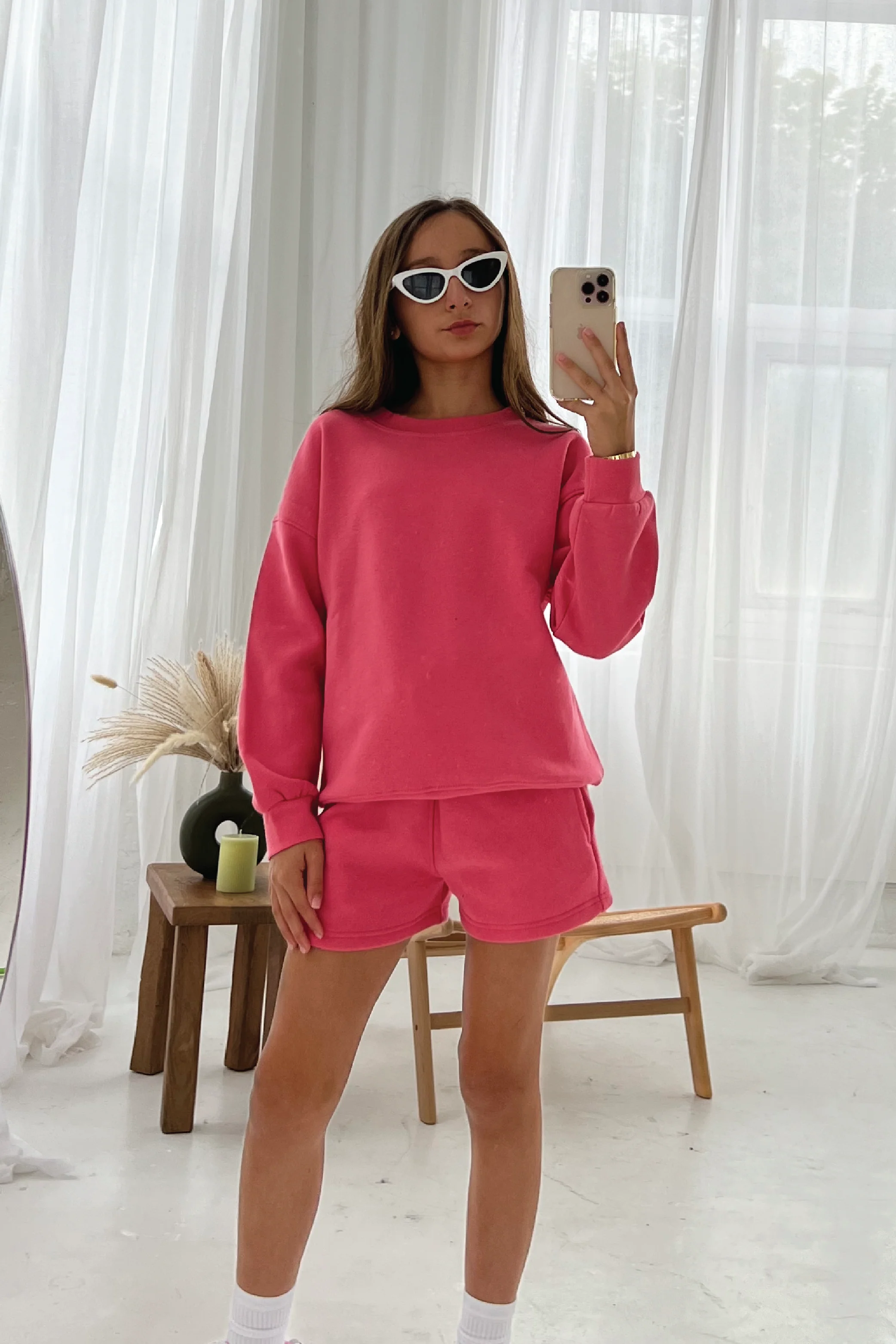 Mini pink lemonade premium essential sweater - Image 2