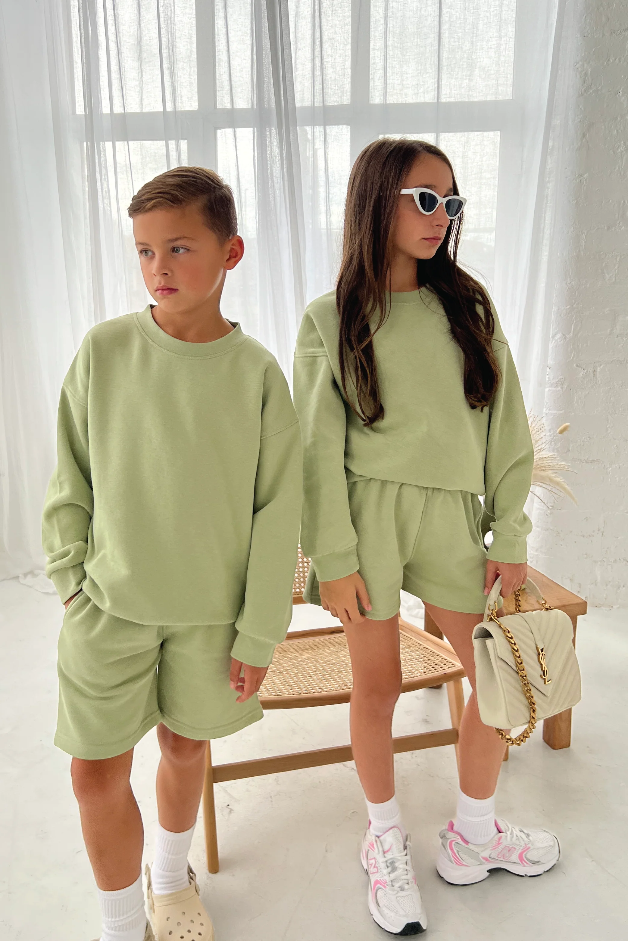 Mini sage premium essential sweater - Image 2