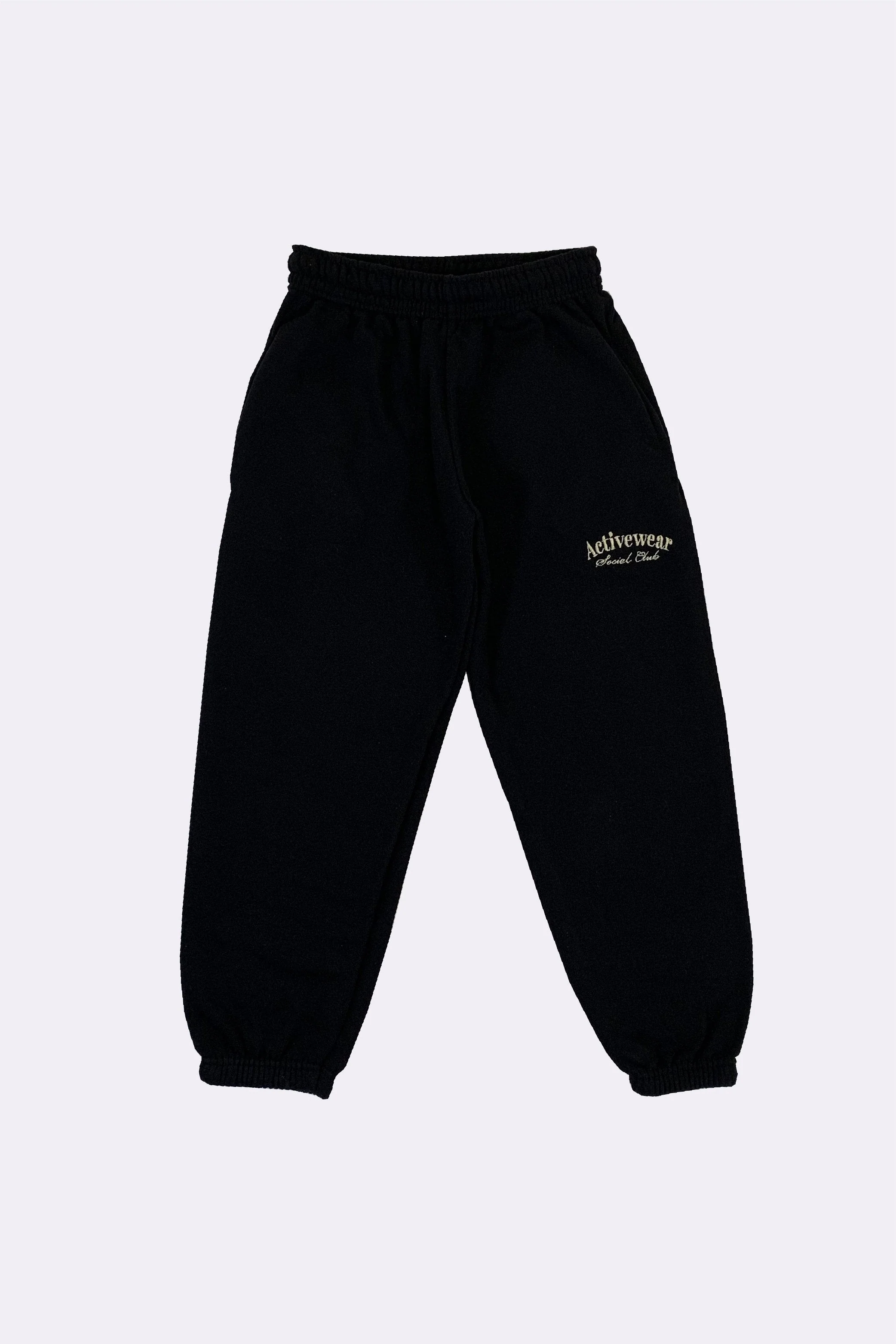 Mini social club black joggers - Image 3