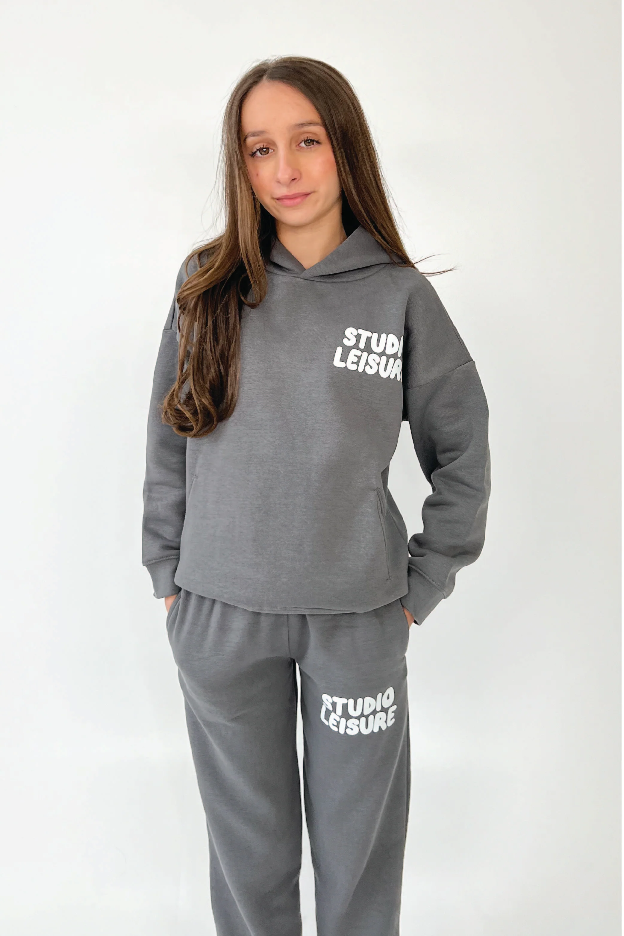 Mini studio leisure steel grey bubble printed joggers - Image 2