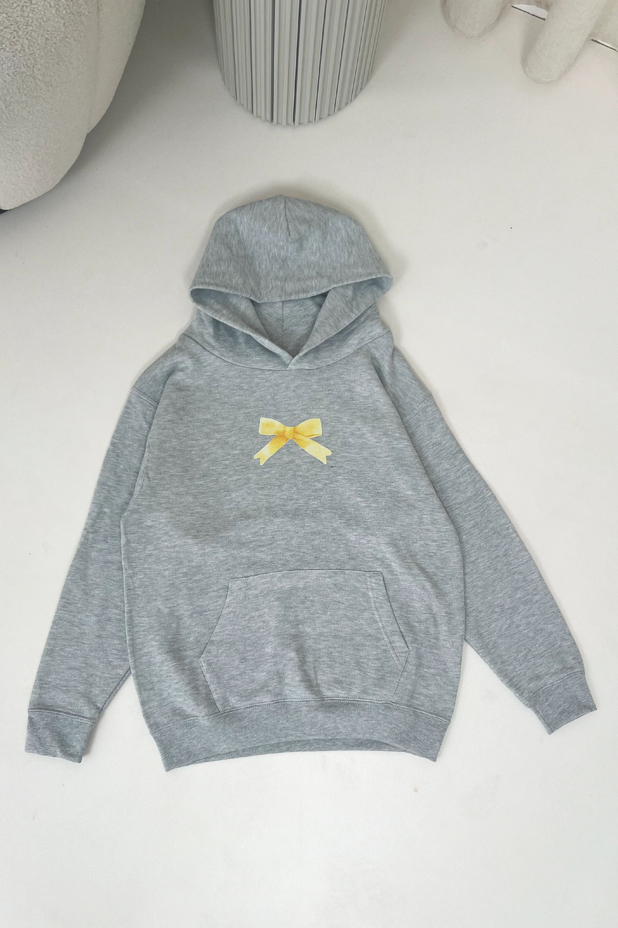 Mini thats just the way life goes grey printed hoodie - Image 4