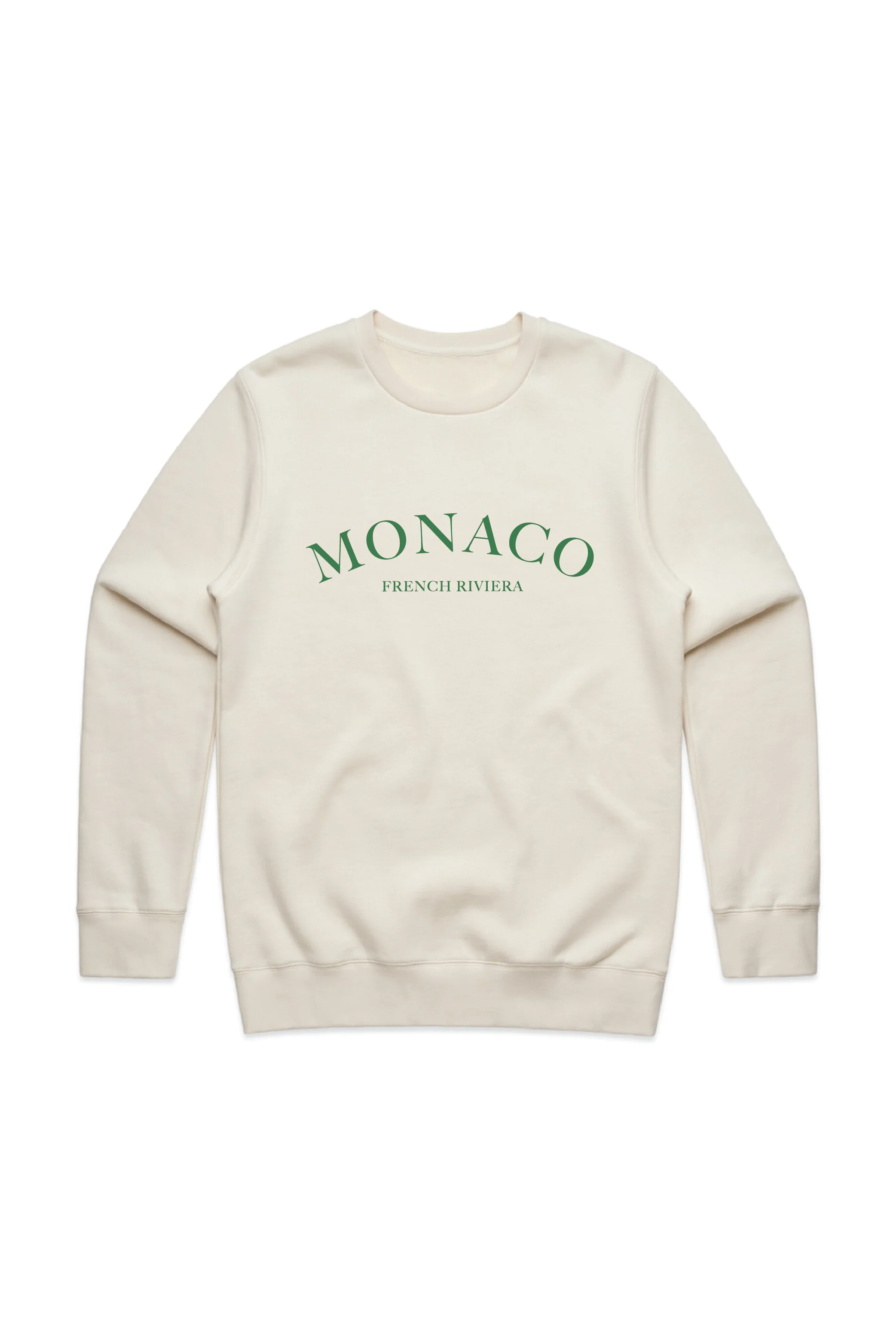 Monaco green printed ecru sweater - Image 2