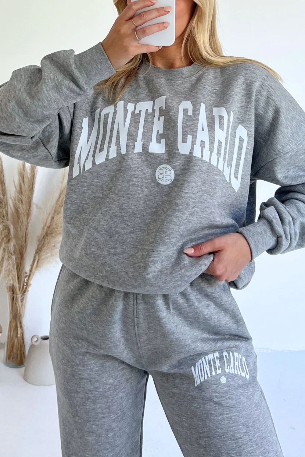 Monte Carlo sweater and joggers premium loungewear - Image 2