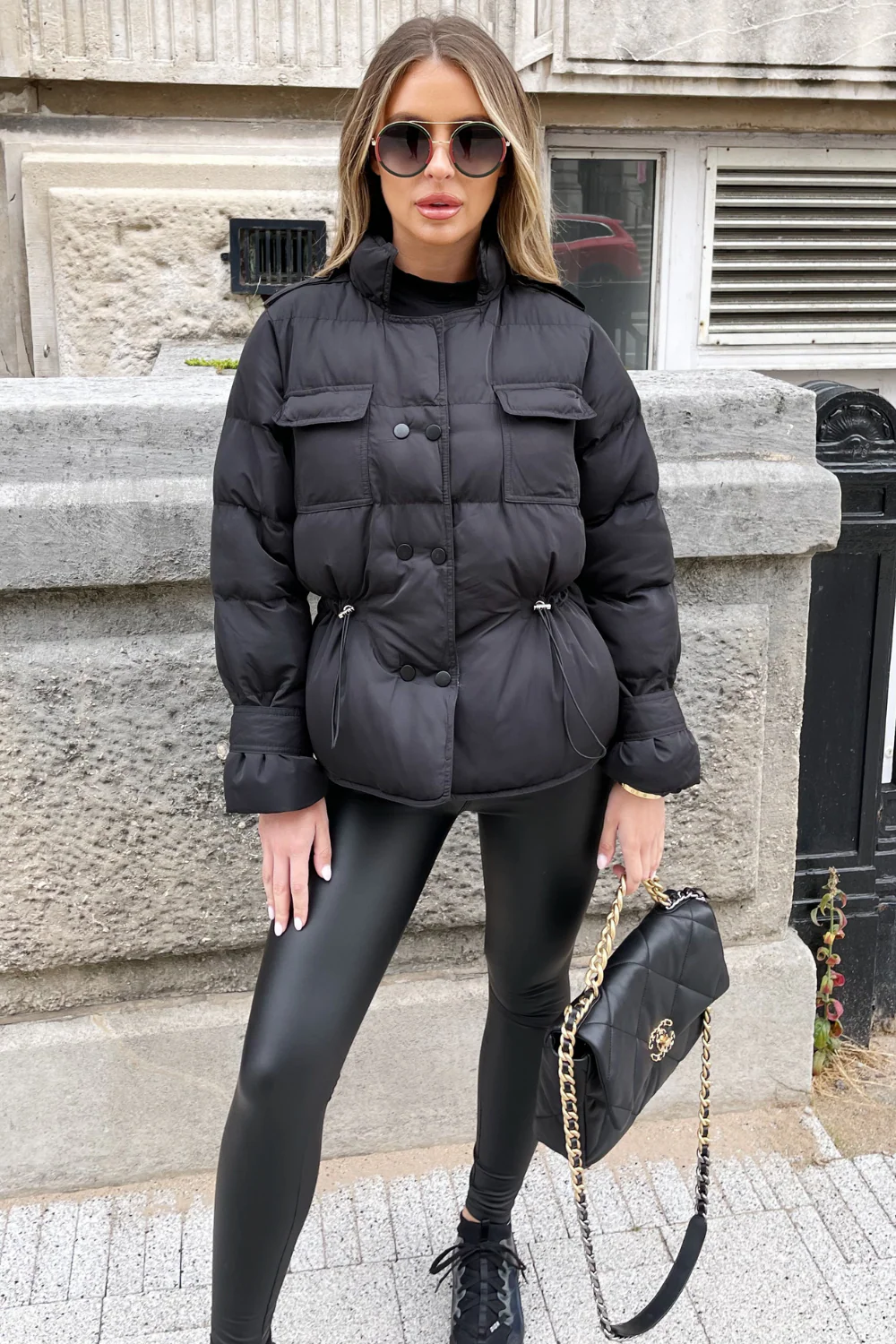 Gabriella Black short puffer coat - Image 3