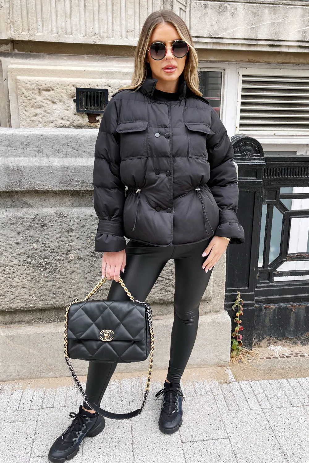 Gabriella Black short puffer coat - Image 4