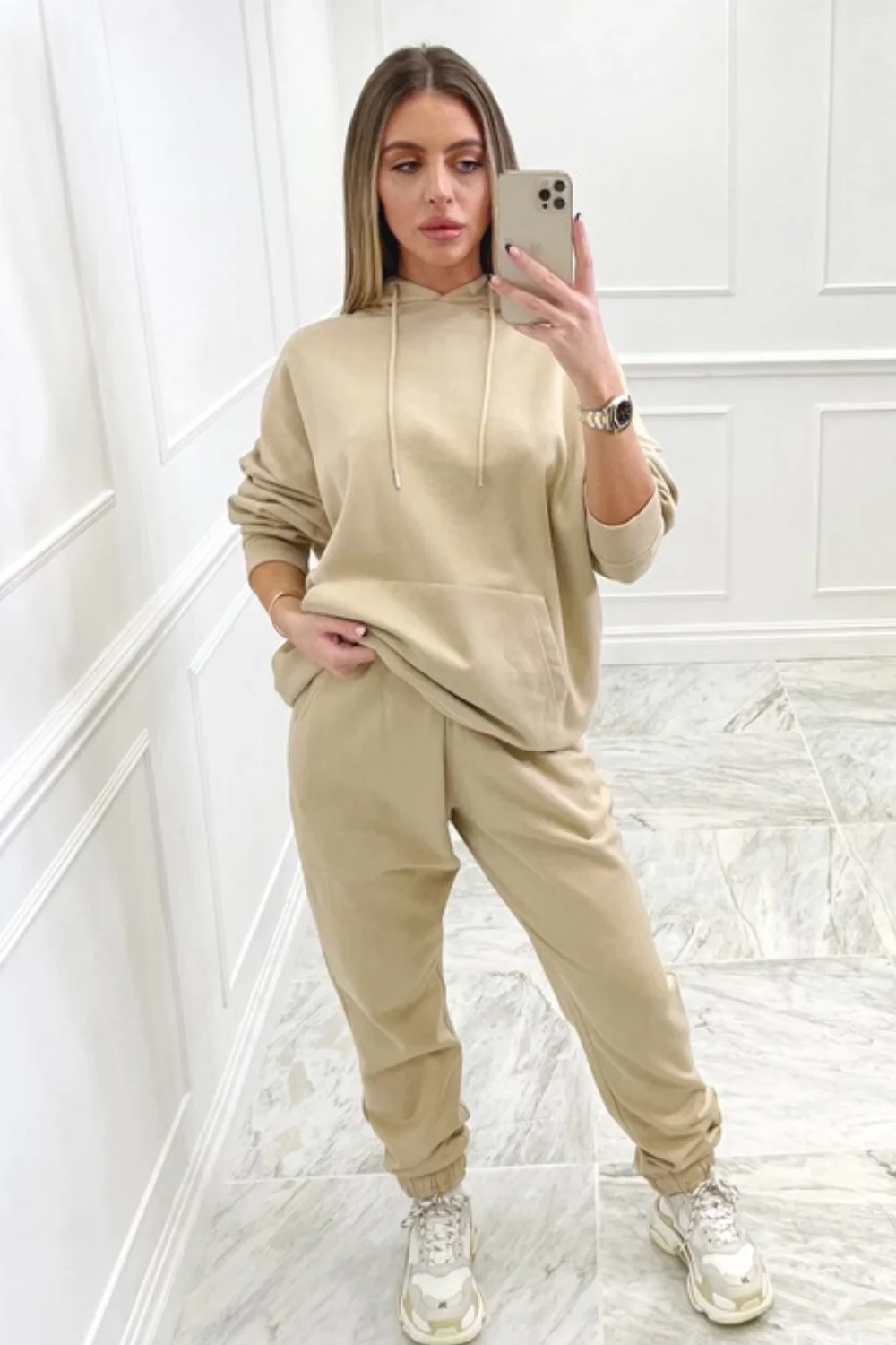 Glamify stone cuffed jogger - Image 2