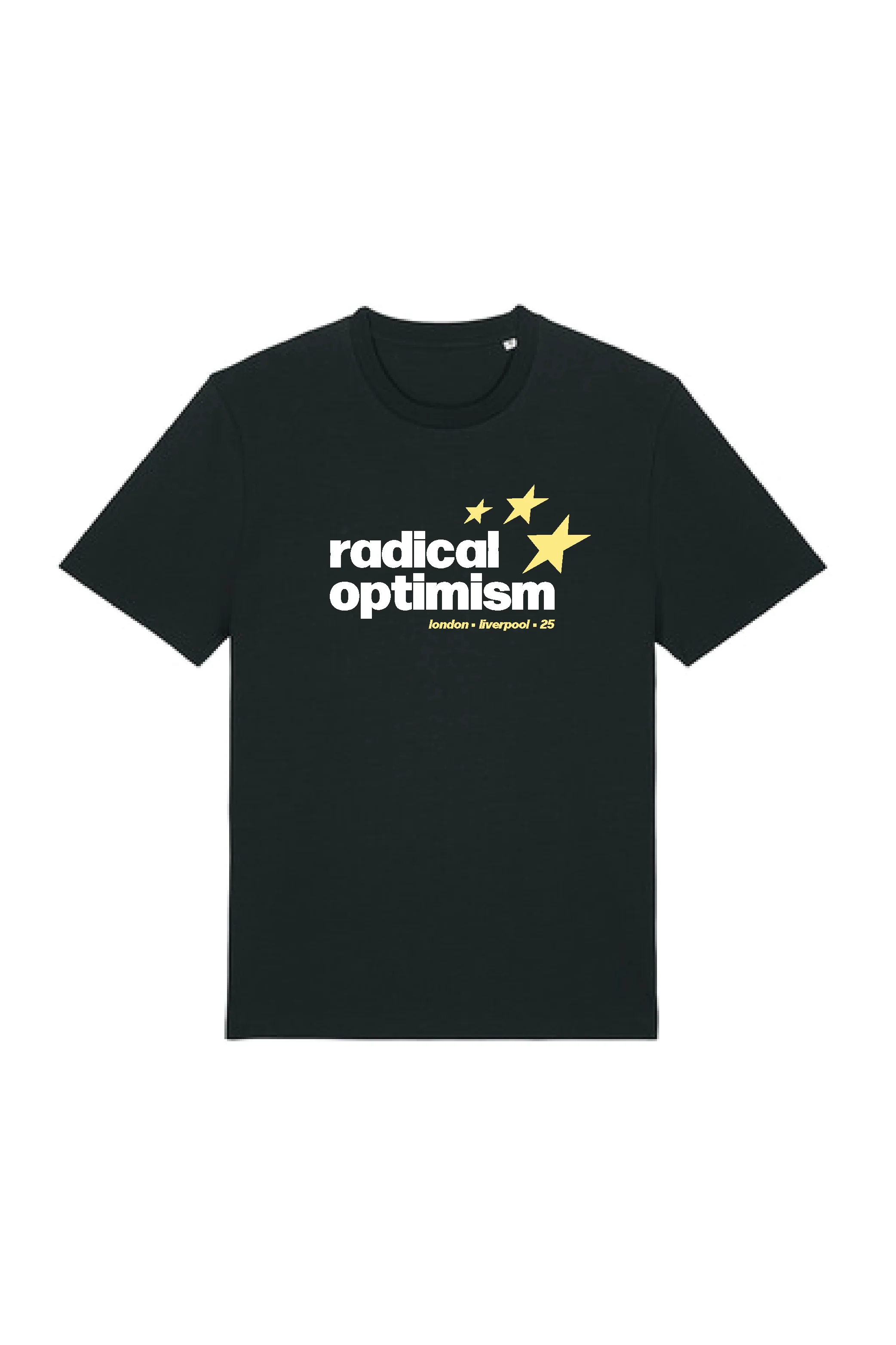 Radical optimism black printed t-shirt - Image 5