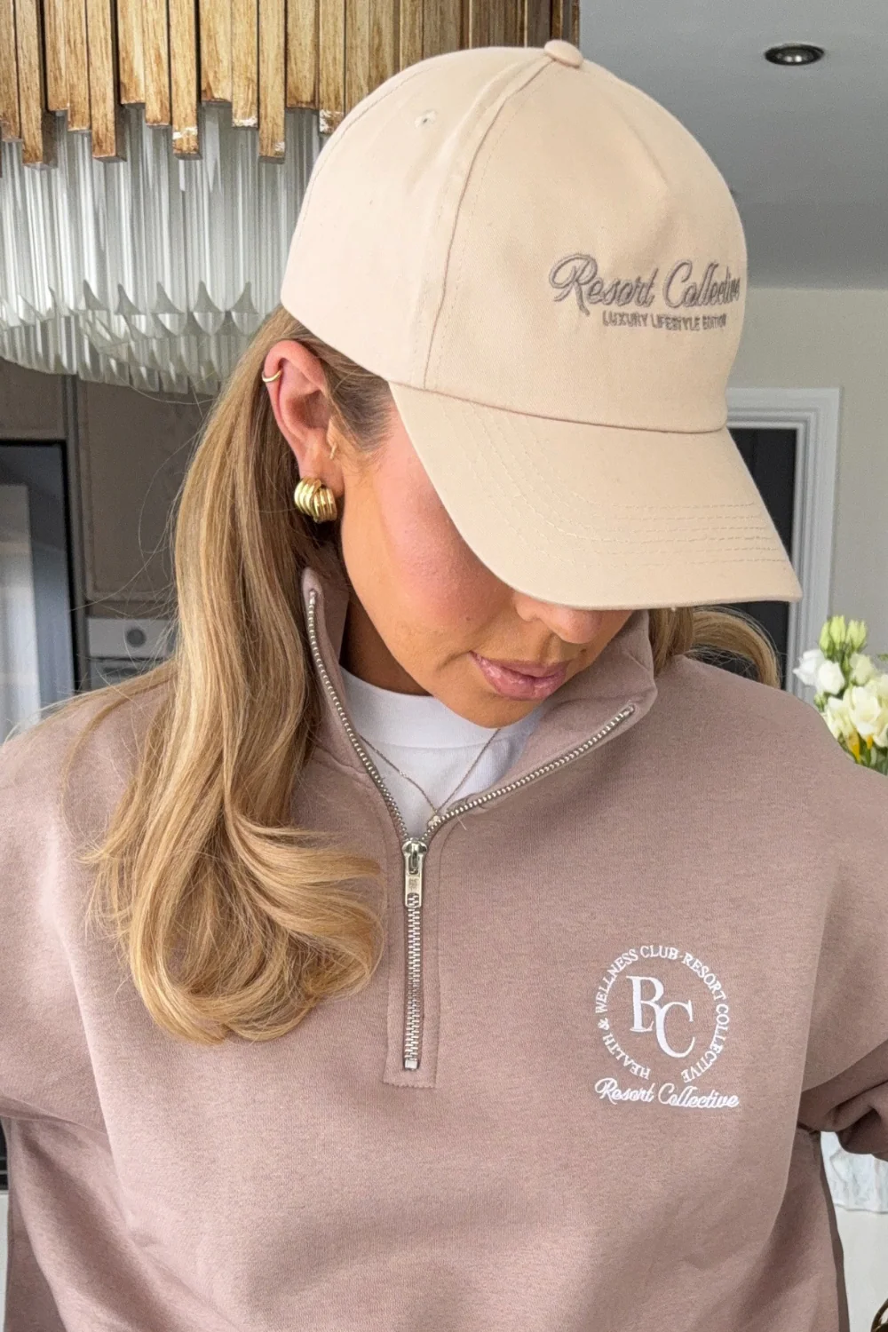 Resort collective sand embroidered cap - Resort Collective