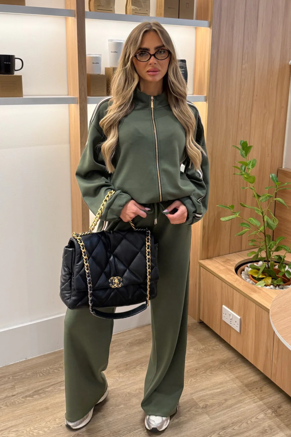 ROSSI GREEN STRIPED TRACKSUIT - Image 2
