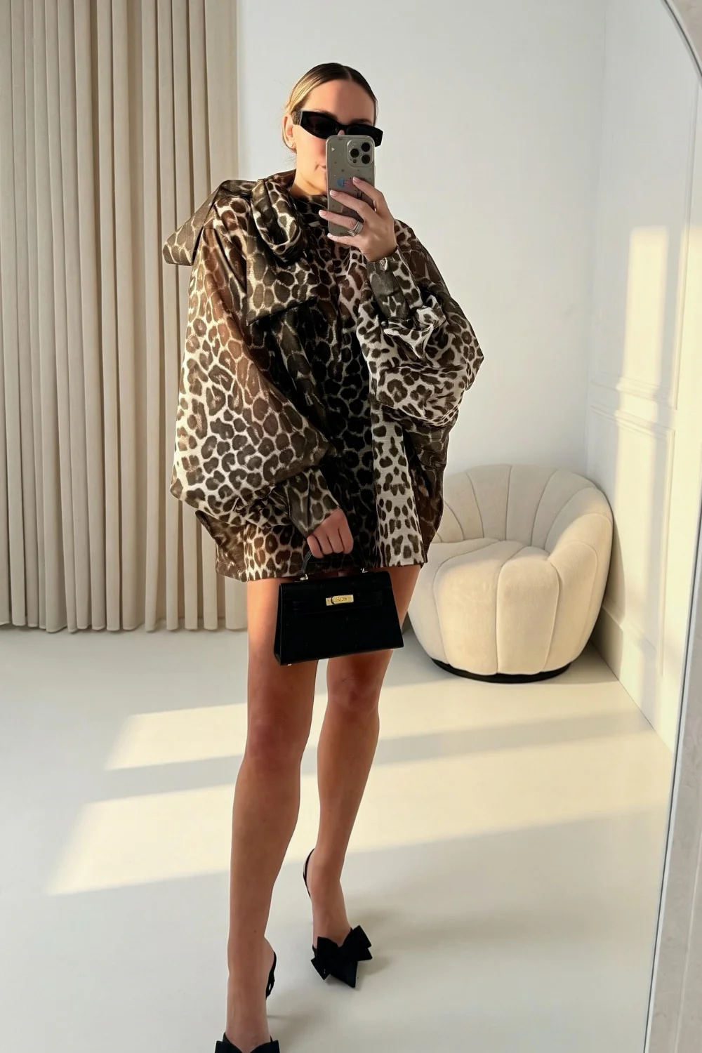 RUDY LEOPARD PRINT HICK NECK SHIRT - Image 2
