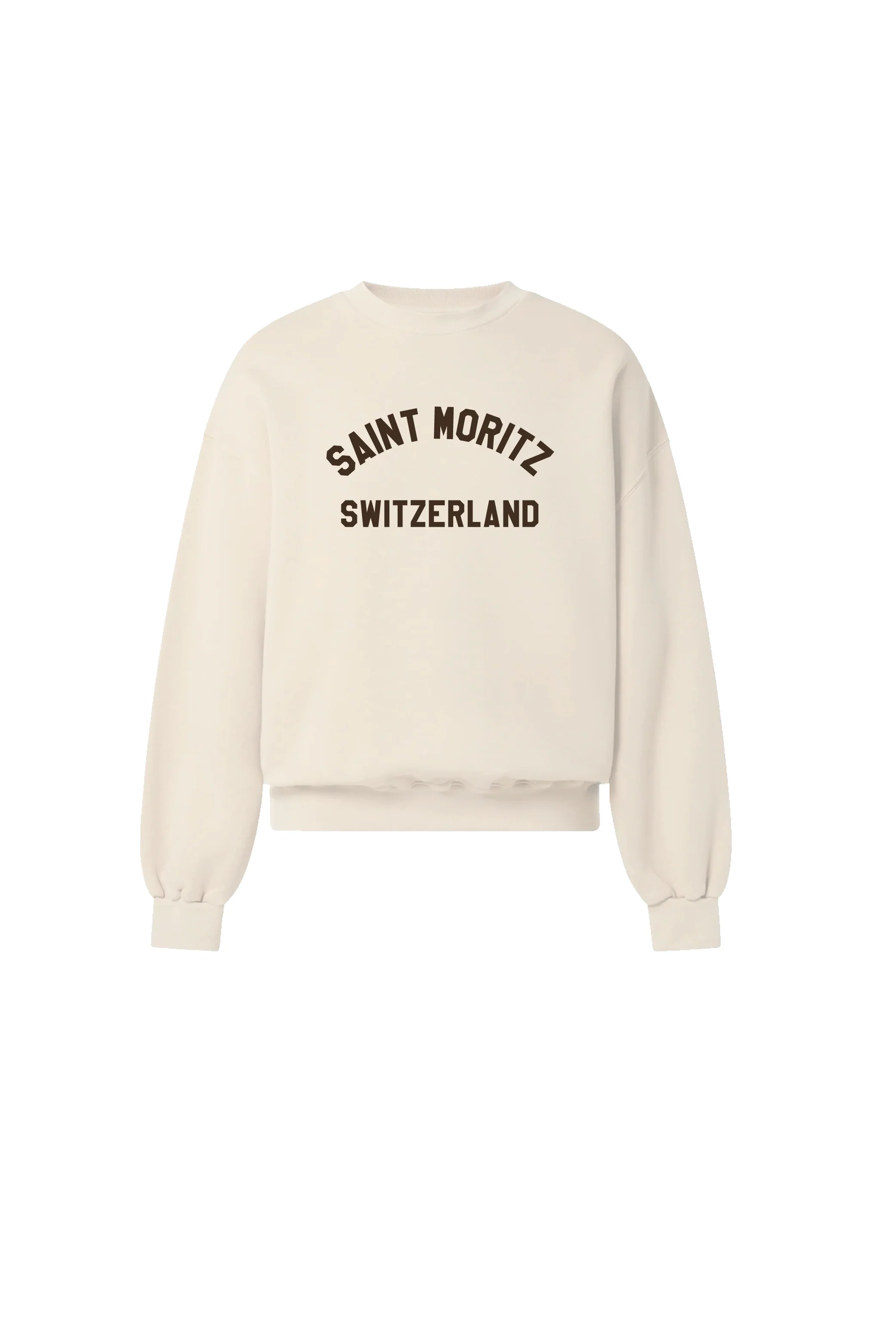 SAINT MORITZ SWITZ ESSENTIAL IVORY PRINTED SWEATER - Image 2