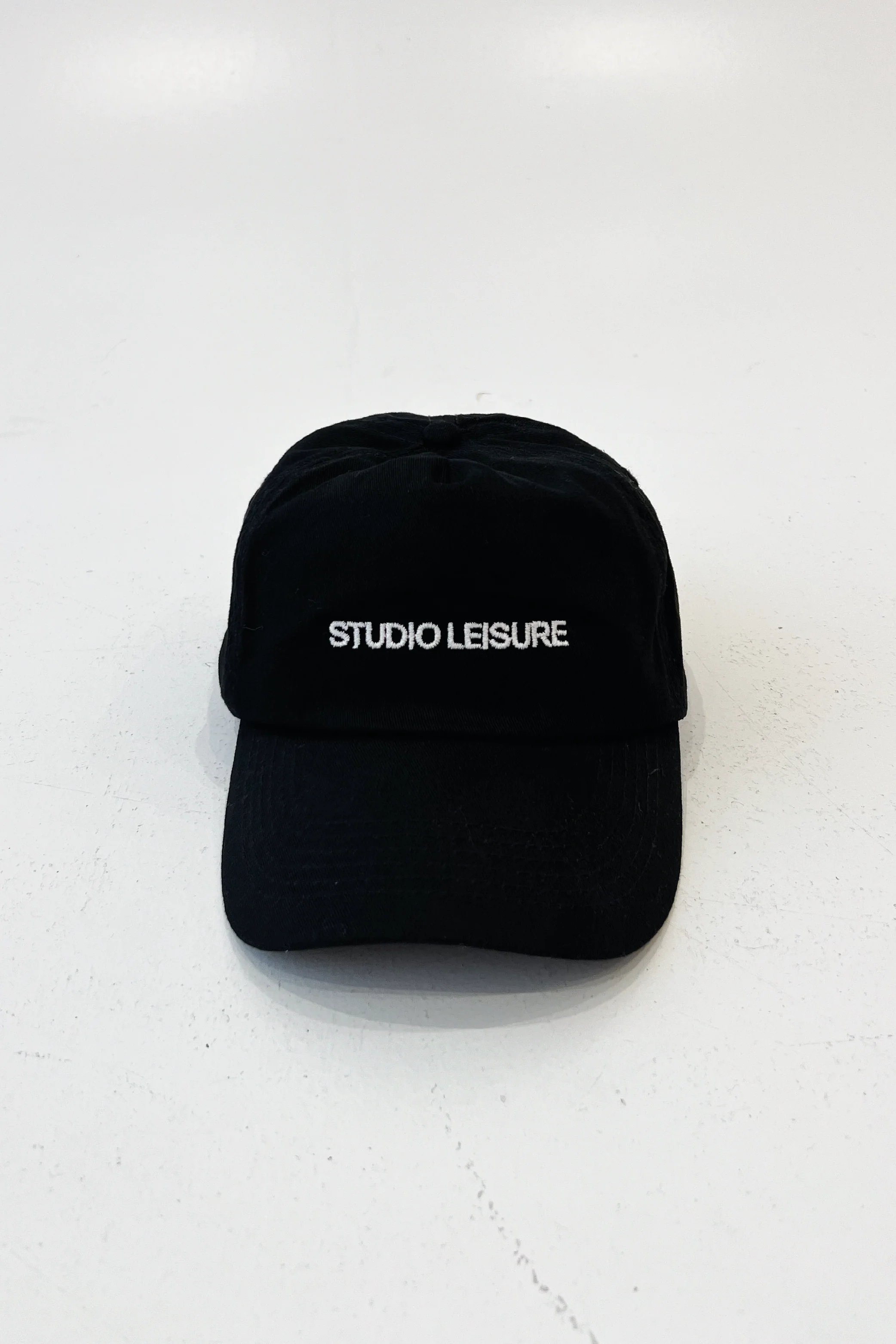 Studio leisure essential black embroidered baseball cap - Image 2