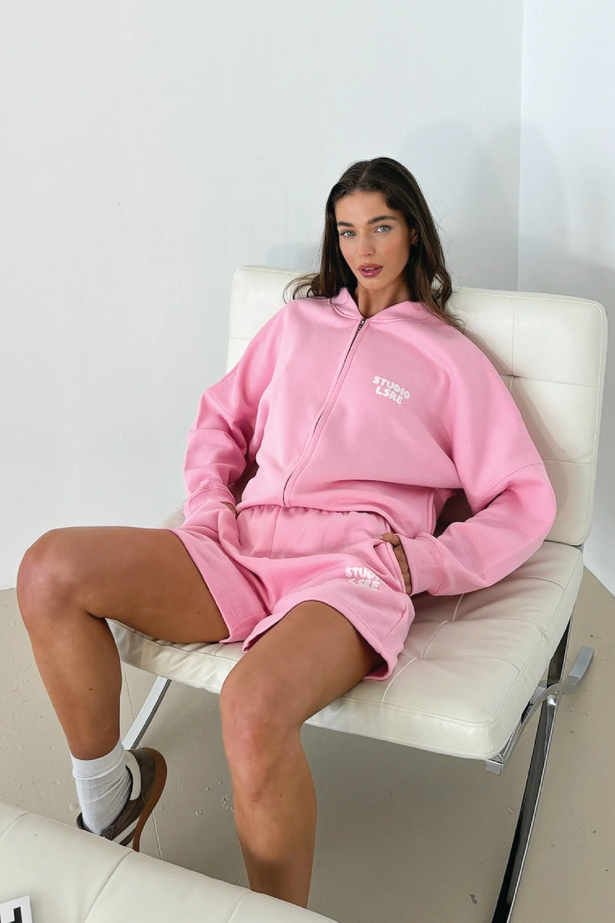 Studio leisure pink bubble printed shorts - Image 2